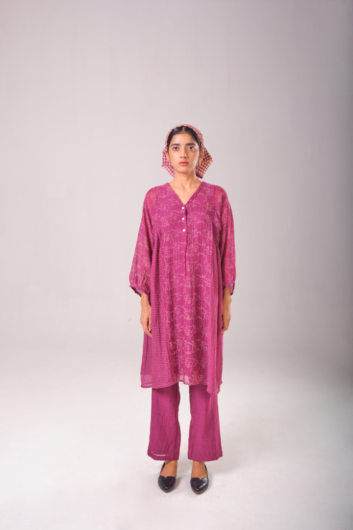 Berry Noura Kurta set