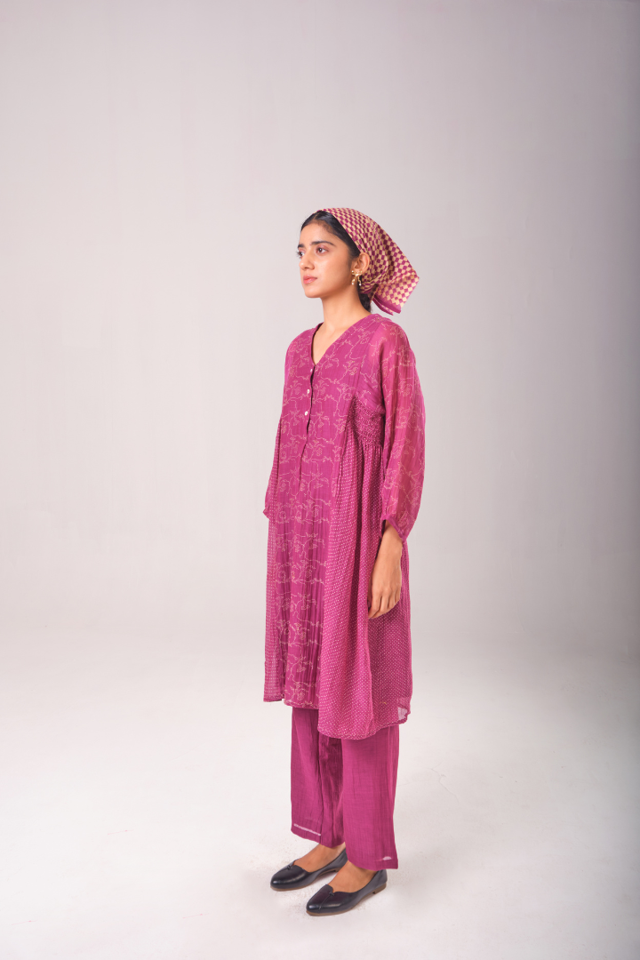 Berry Noura Kurta set