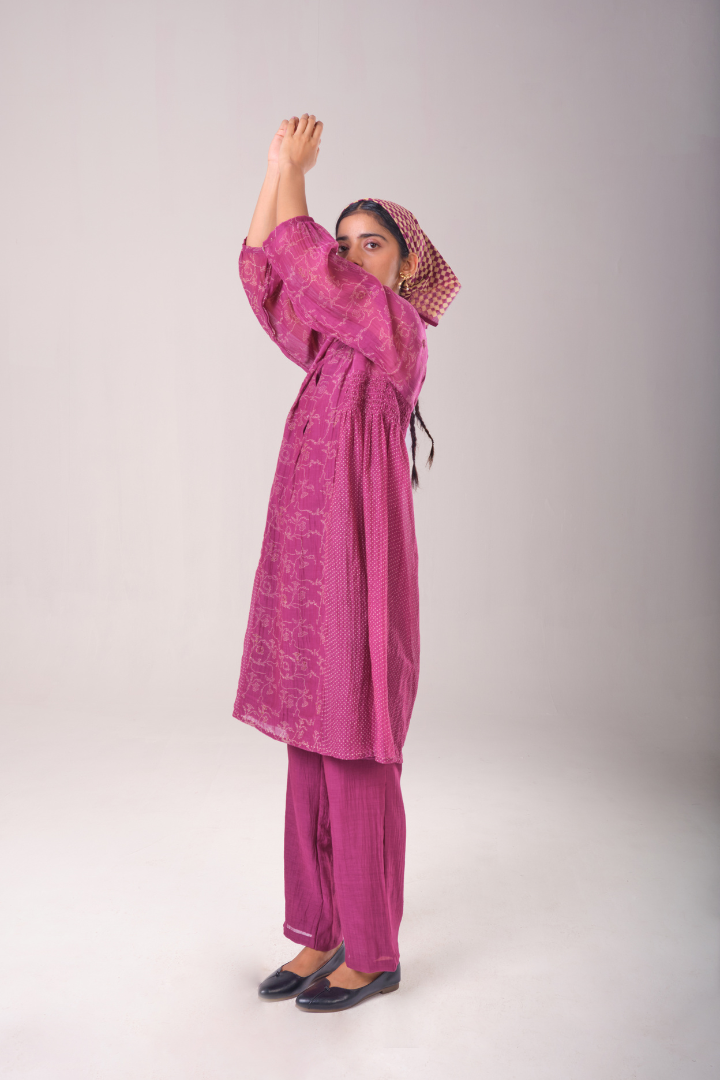 Berry Noura Kurta set