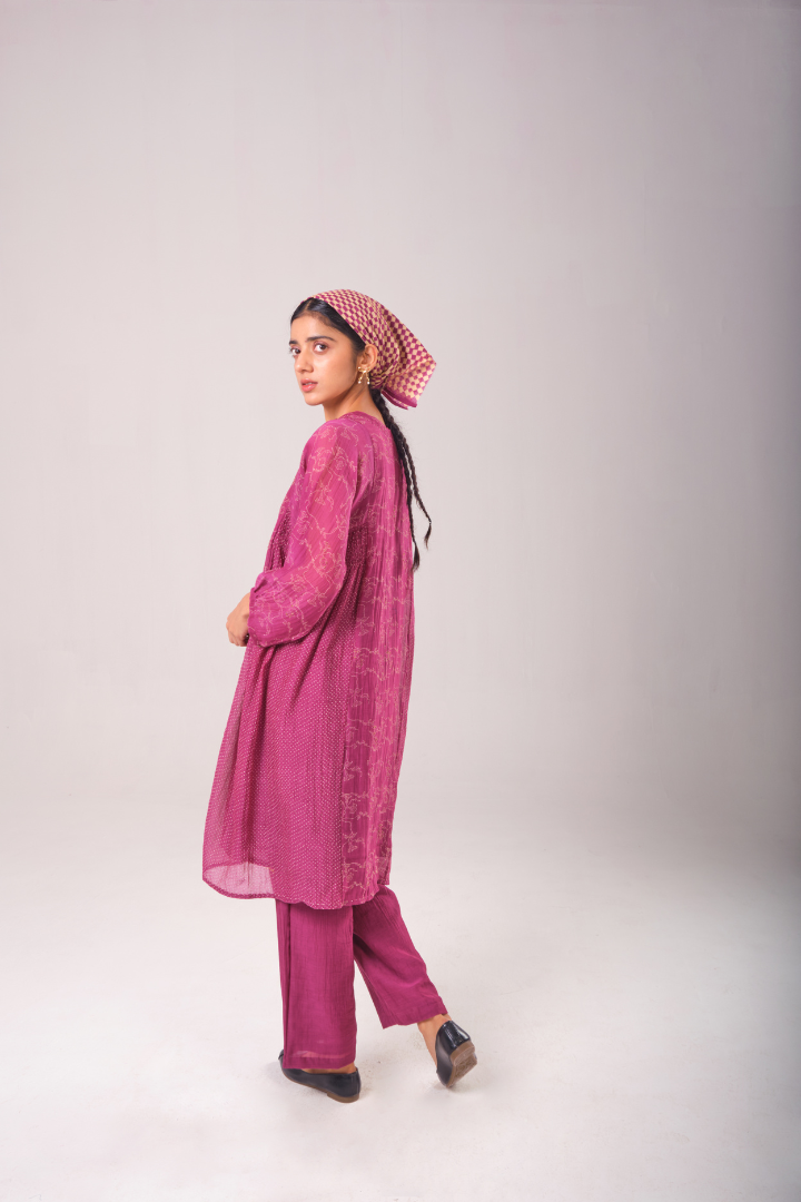 Berry Noura Kurta set