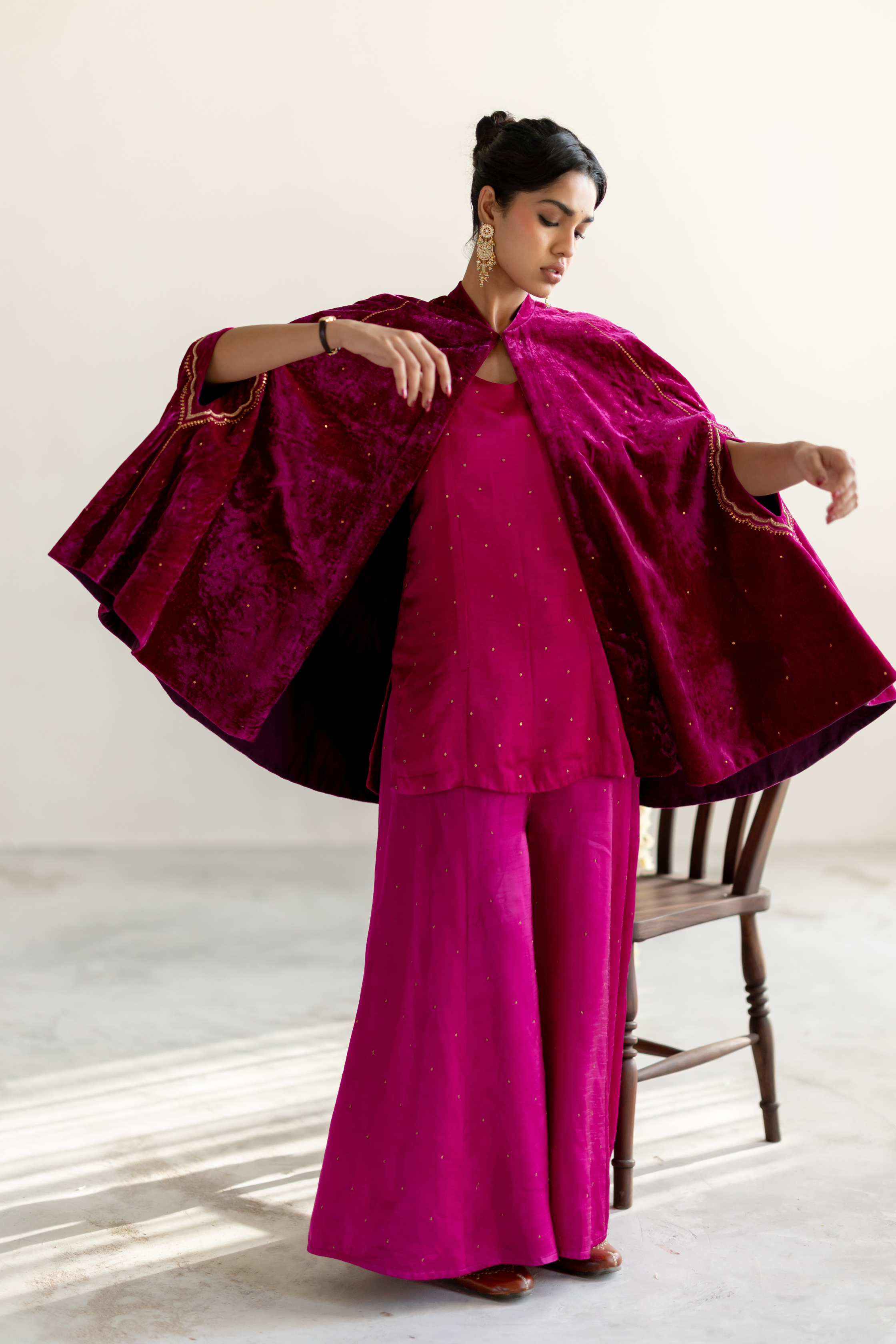 Rani Pink Sultana Cape