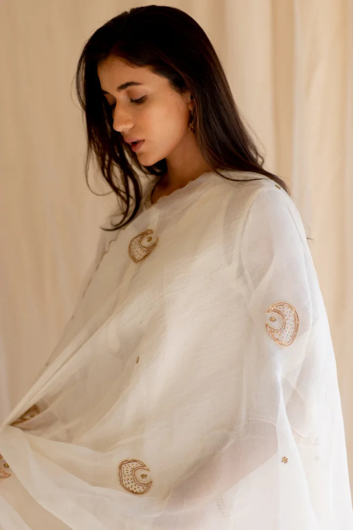 Chaand Odhani (chanderi)