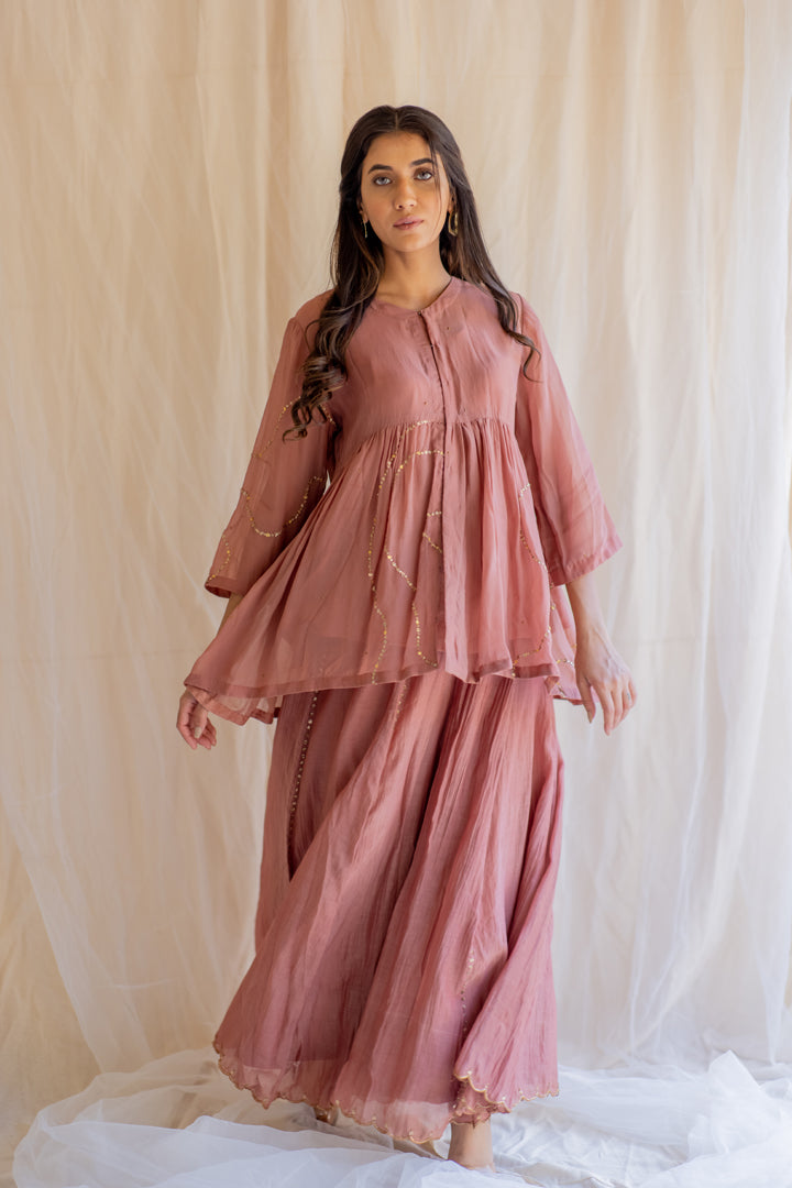 Nayab Gharara Set (Set of 2)