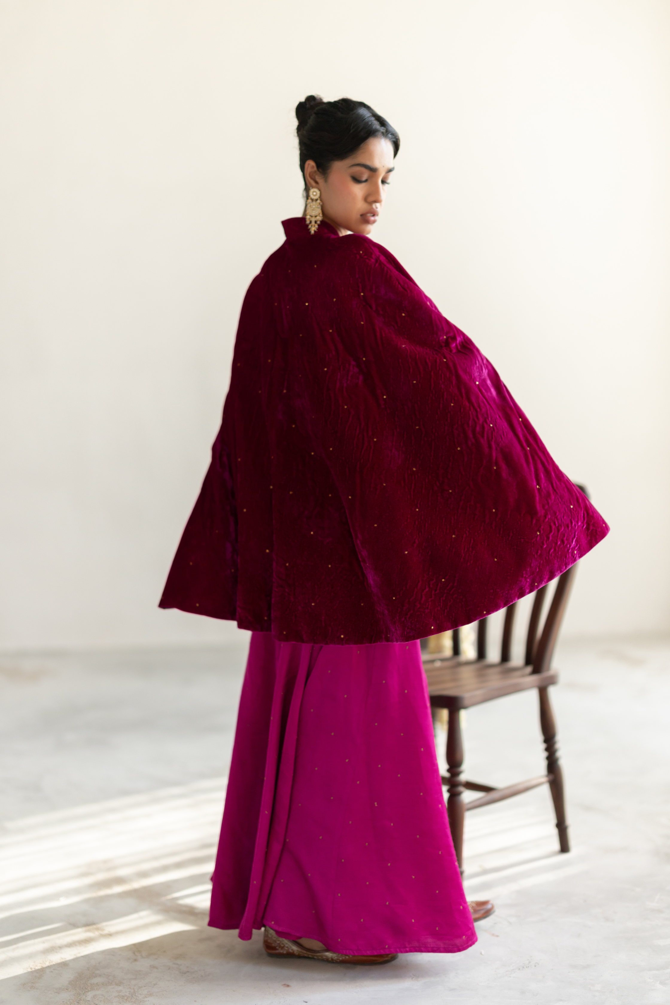 Rani Pink Sultana Cape