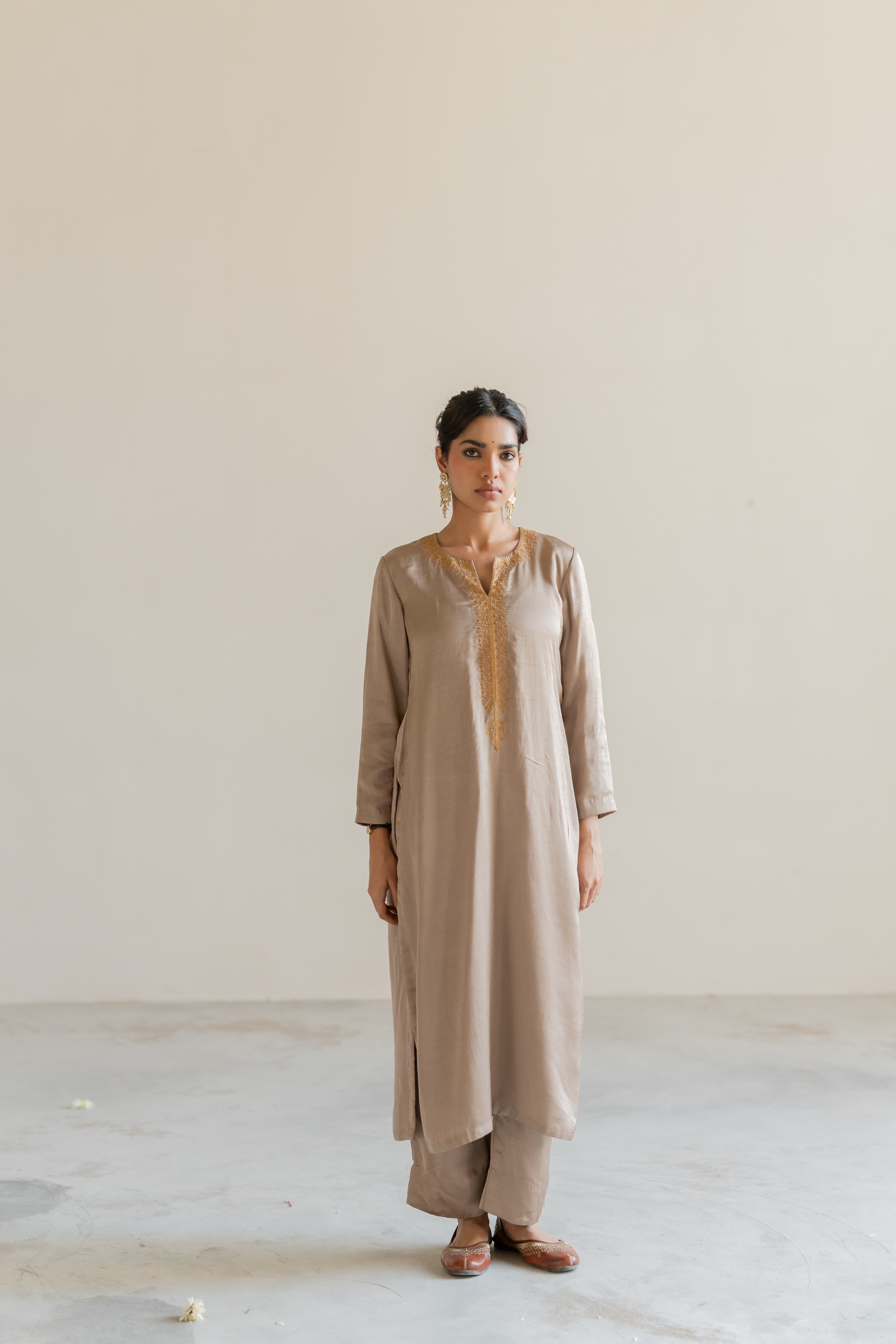 Grey Ambar Kurta set