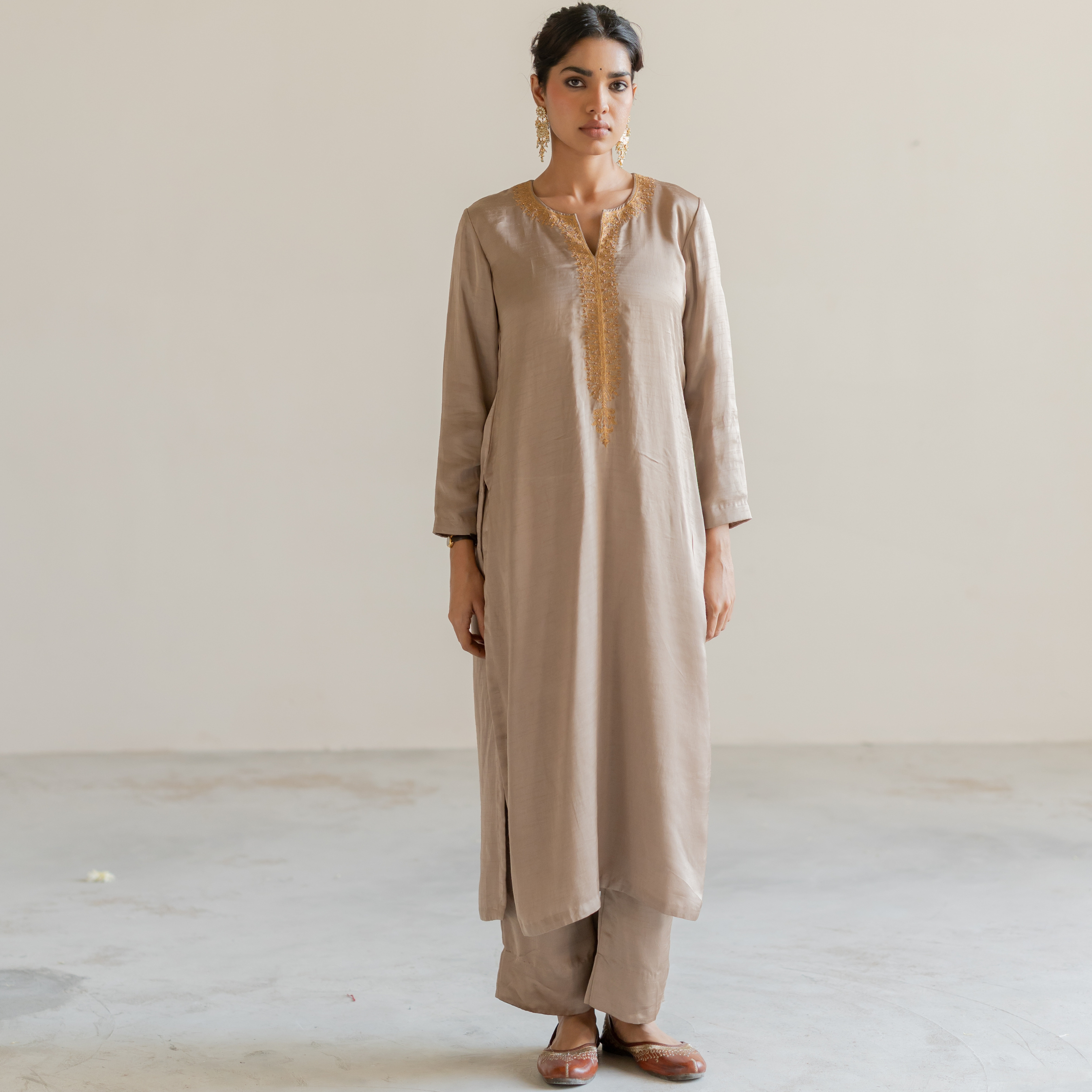 Grey Ambar Kurta set