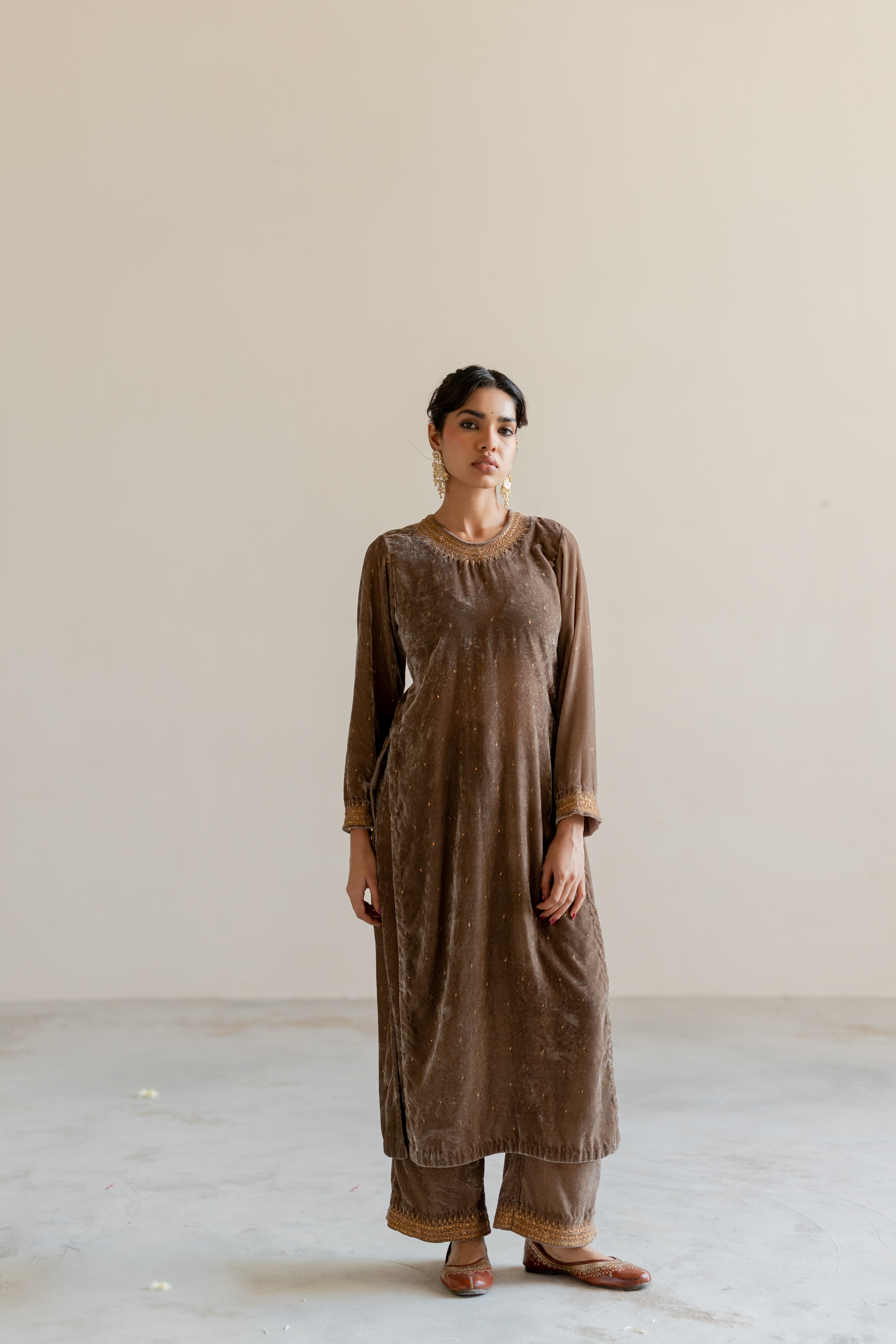 Grey Arzin Kurta set