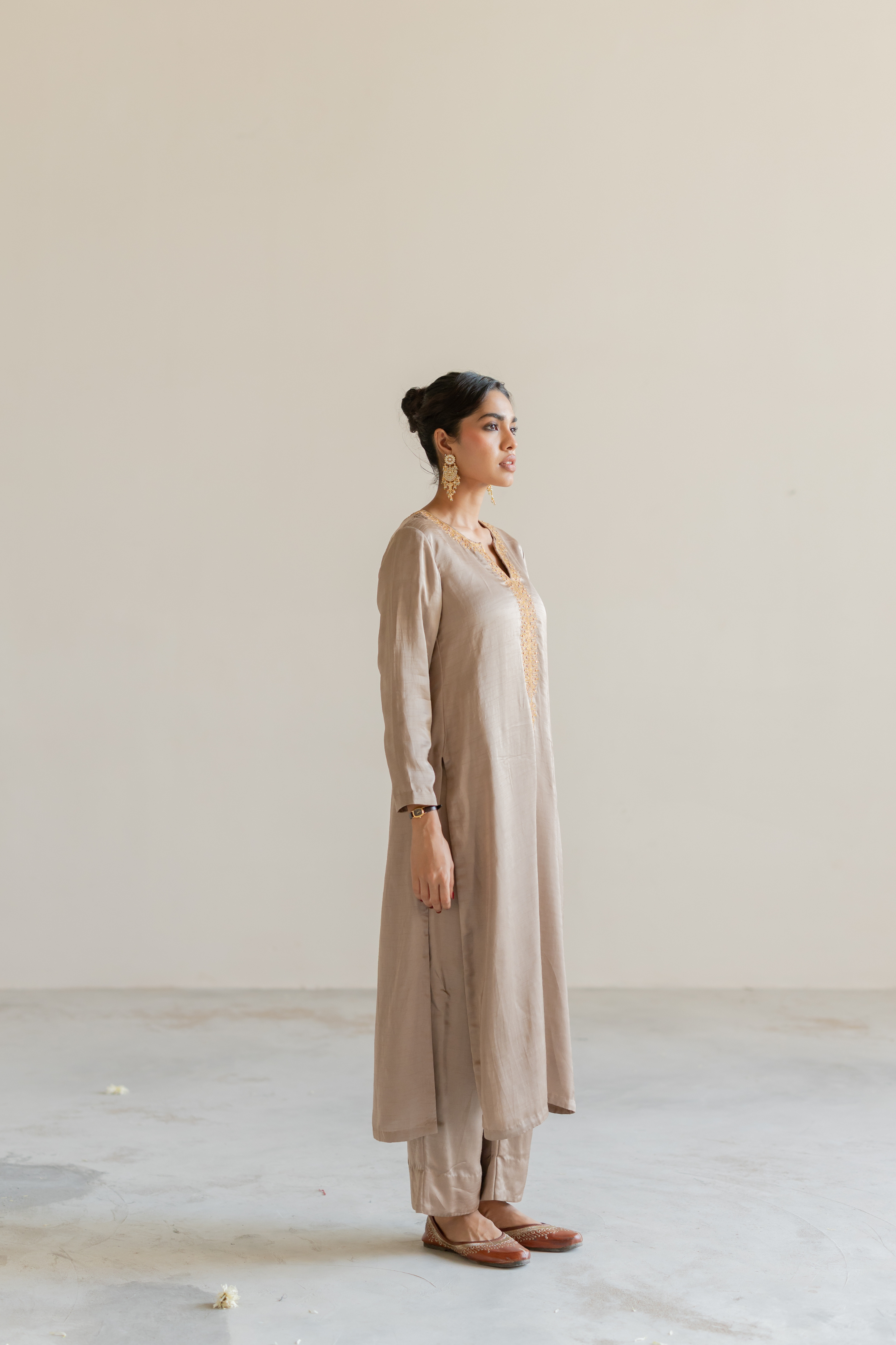 Grey Ambar Kurta set