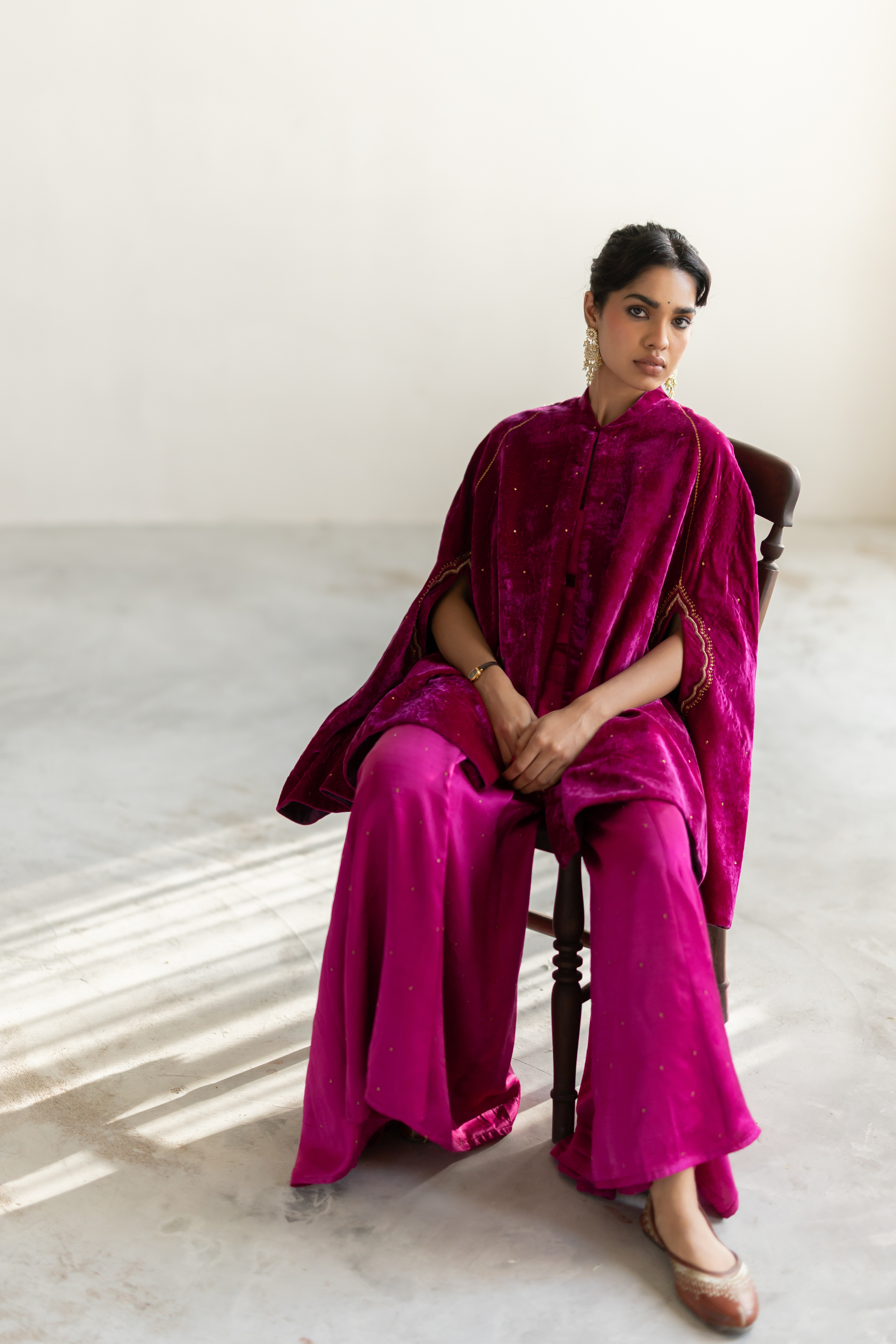 Rani Pink Sultana Cape