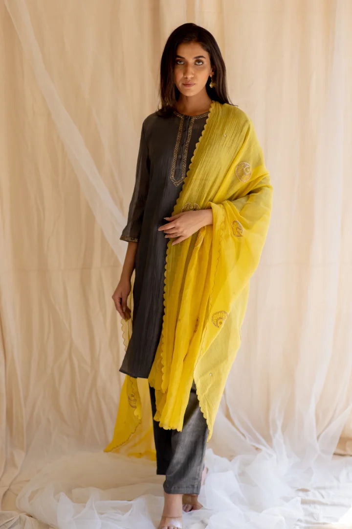 Chaand Odhani (chanderi)
