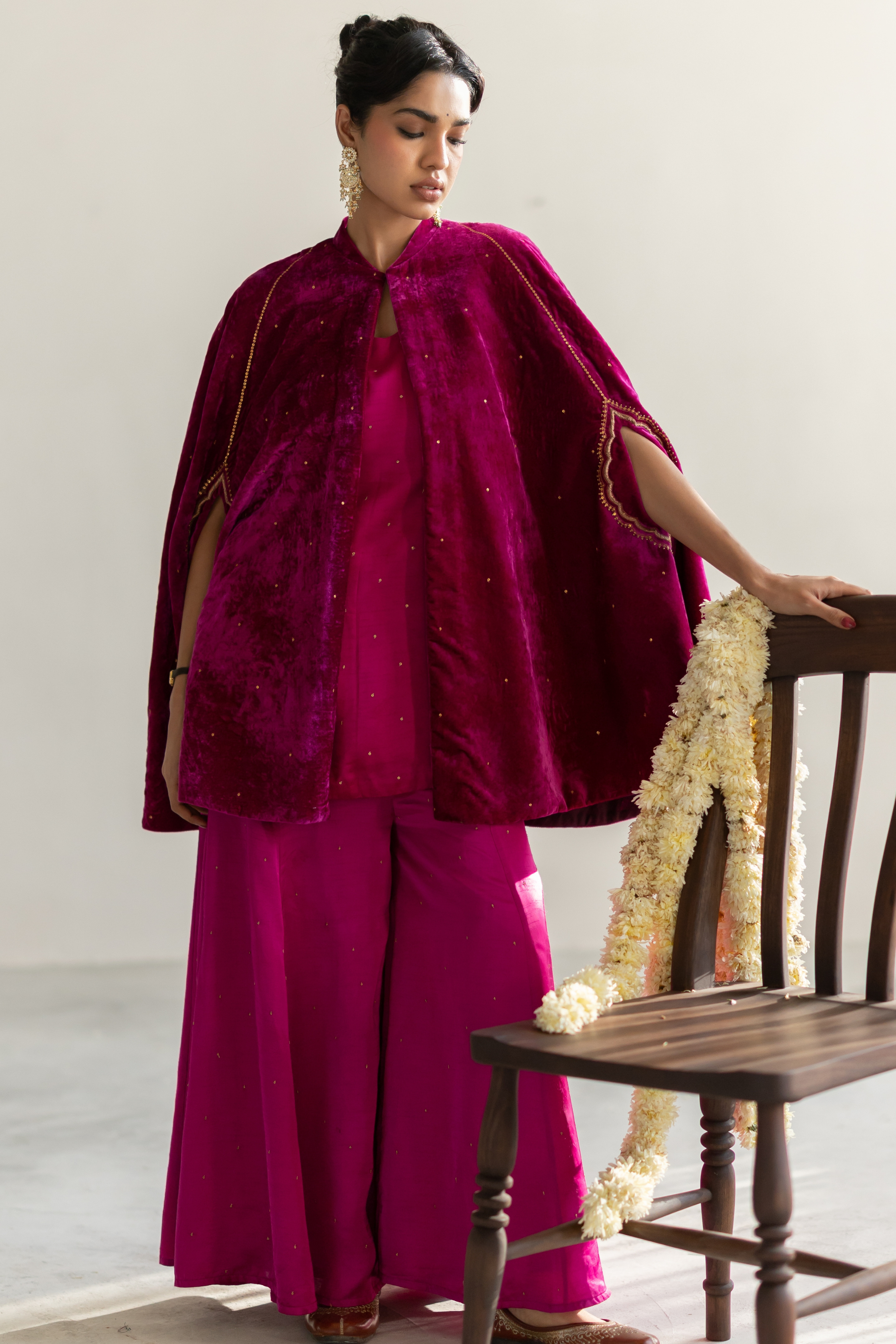 Rani Pink Sultana Cape