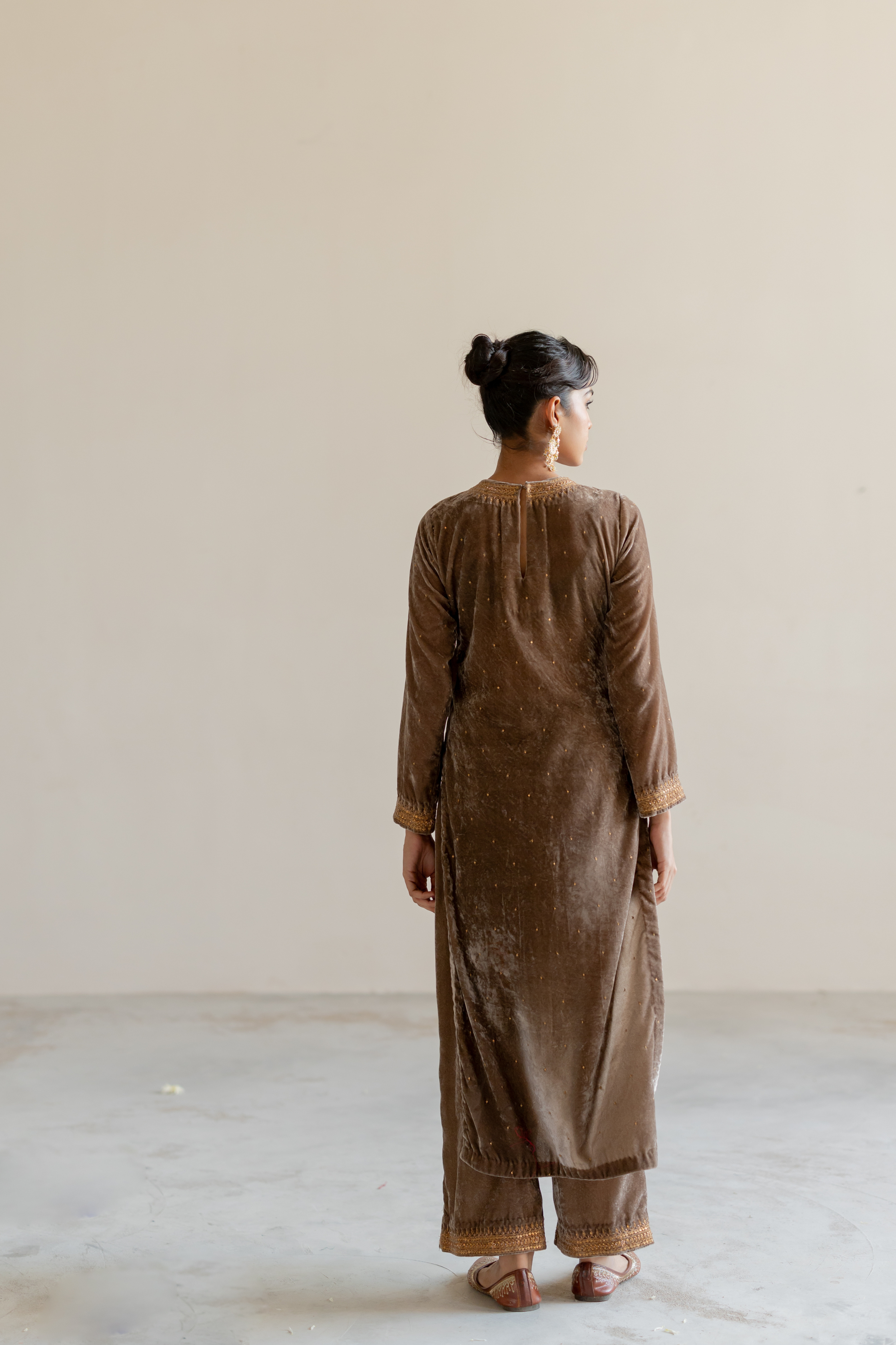 Grey Arzin Kurta set