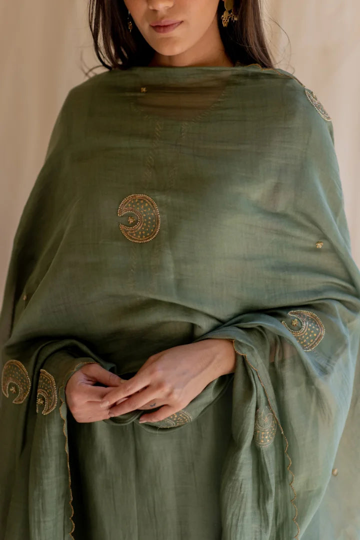 Chaand Odhani (chanderi)