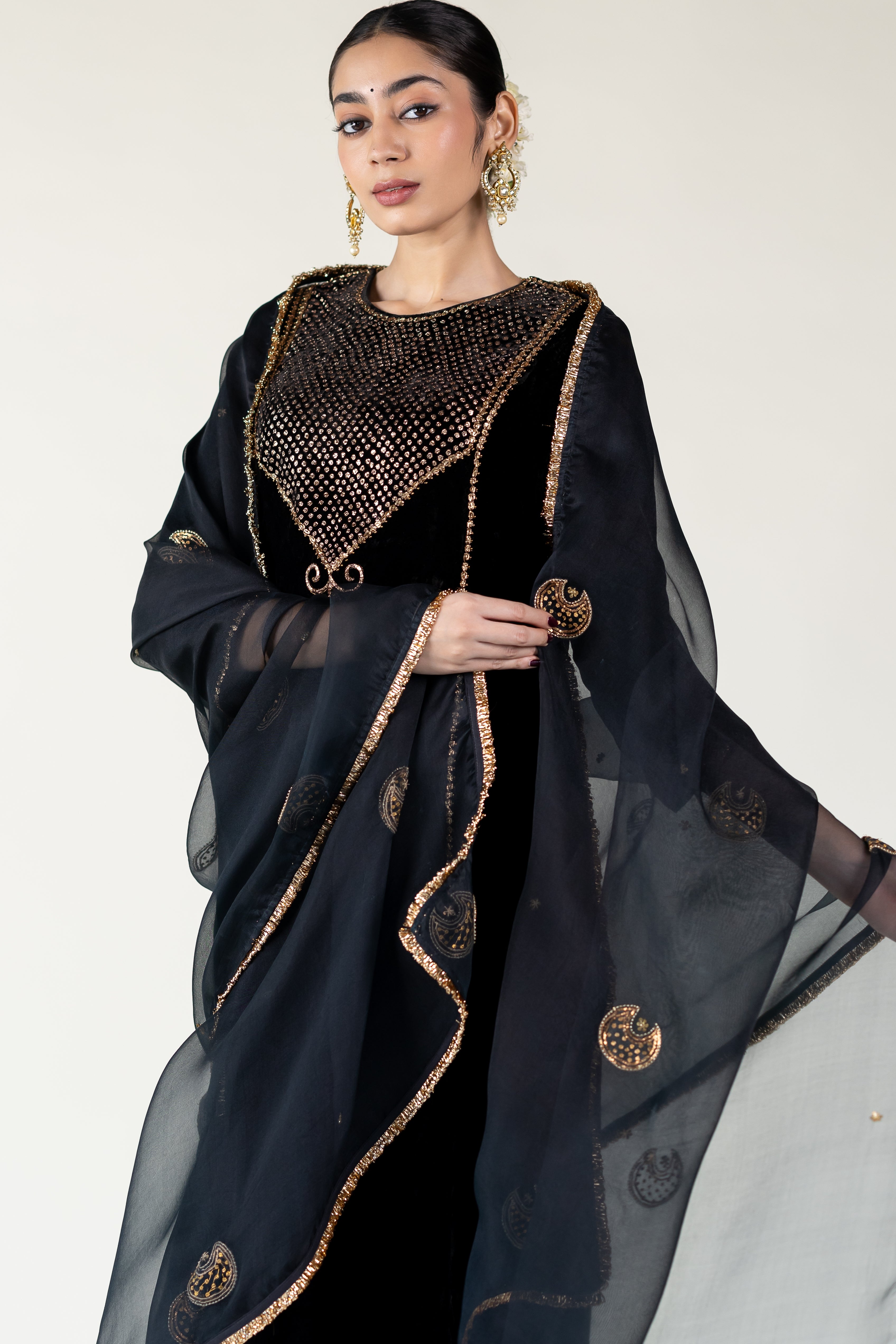 Chaand Odhani (organza)