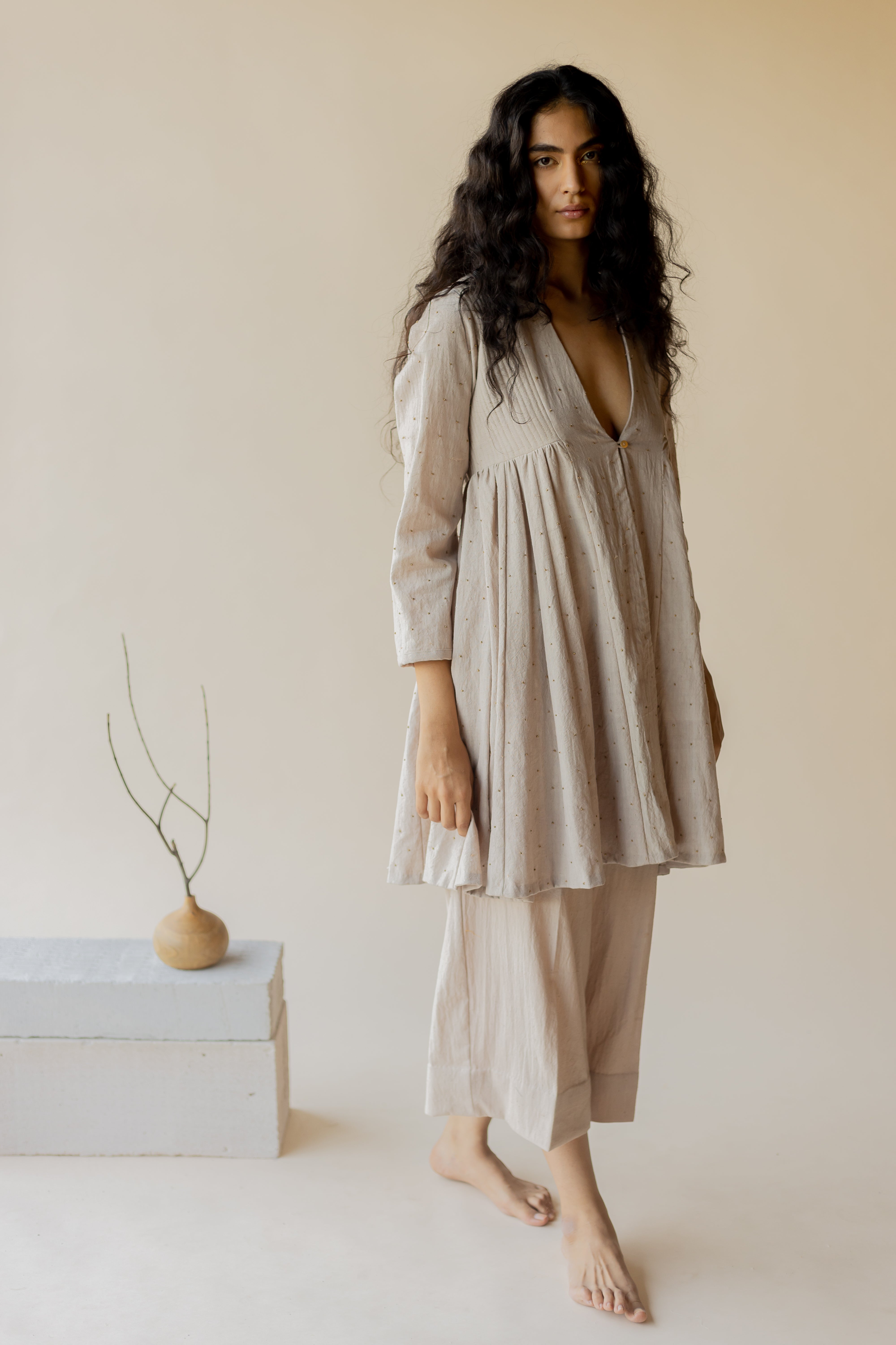 Beige Kikyo Jacket