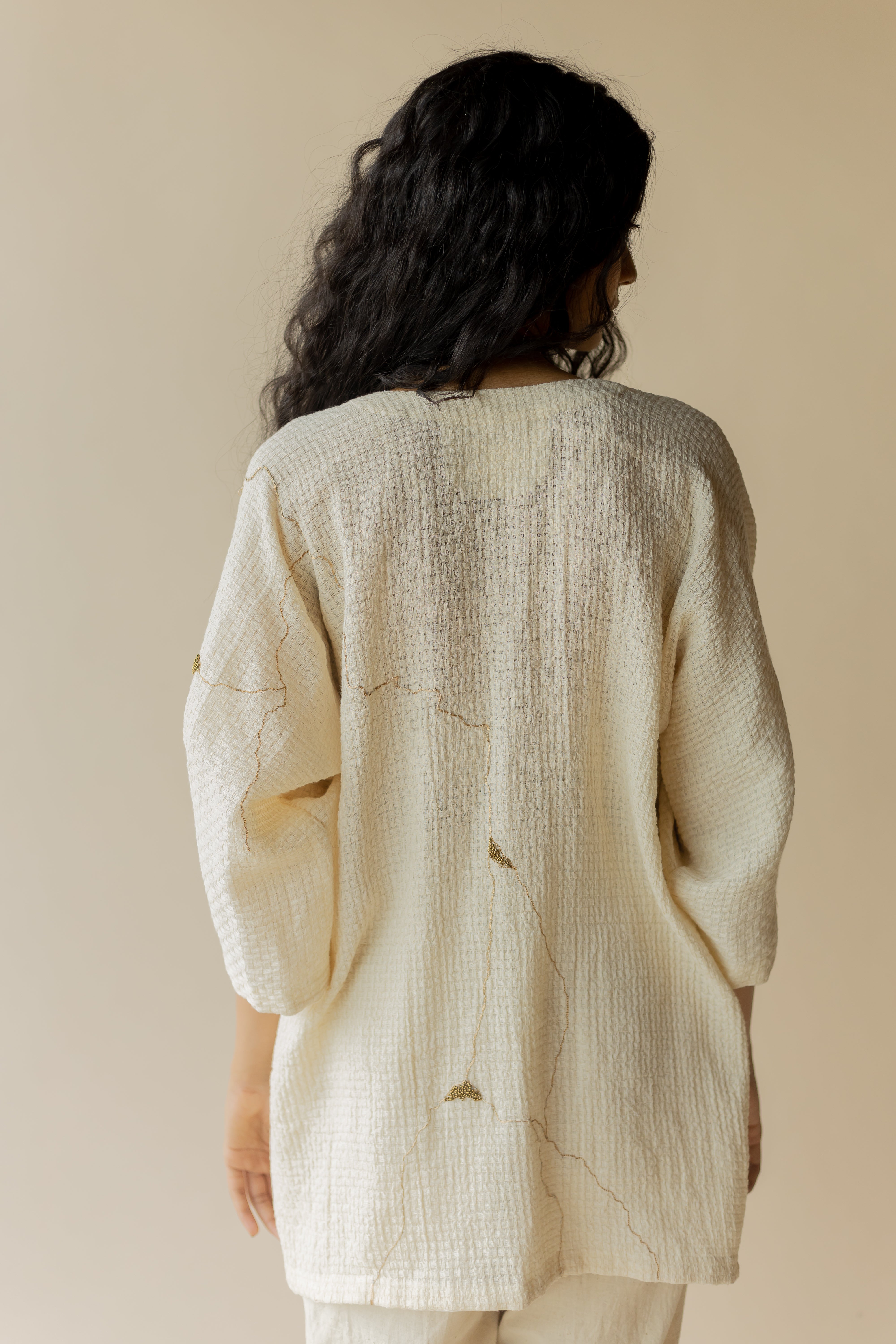 Kanna Kimono - Ivory (Set of 2)