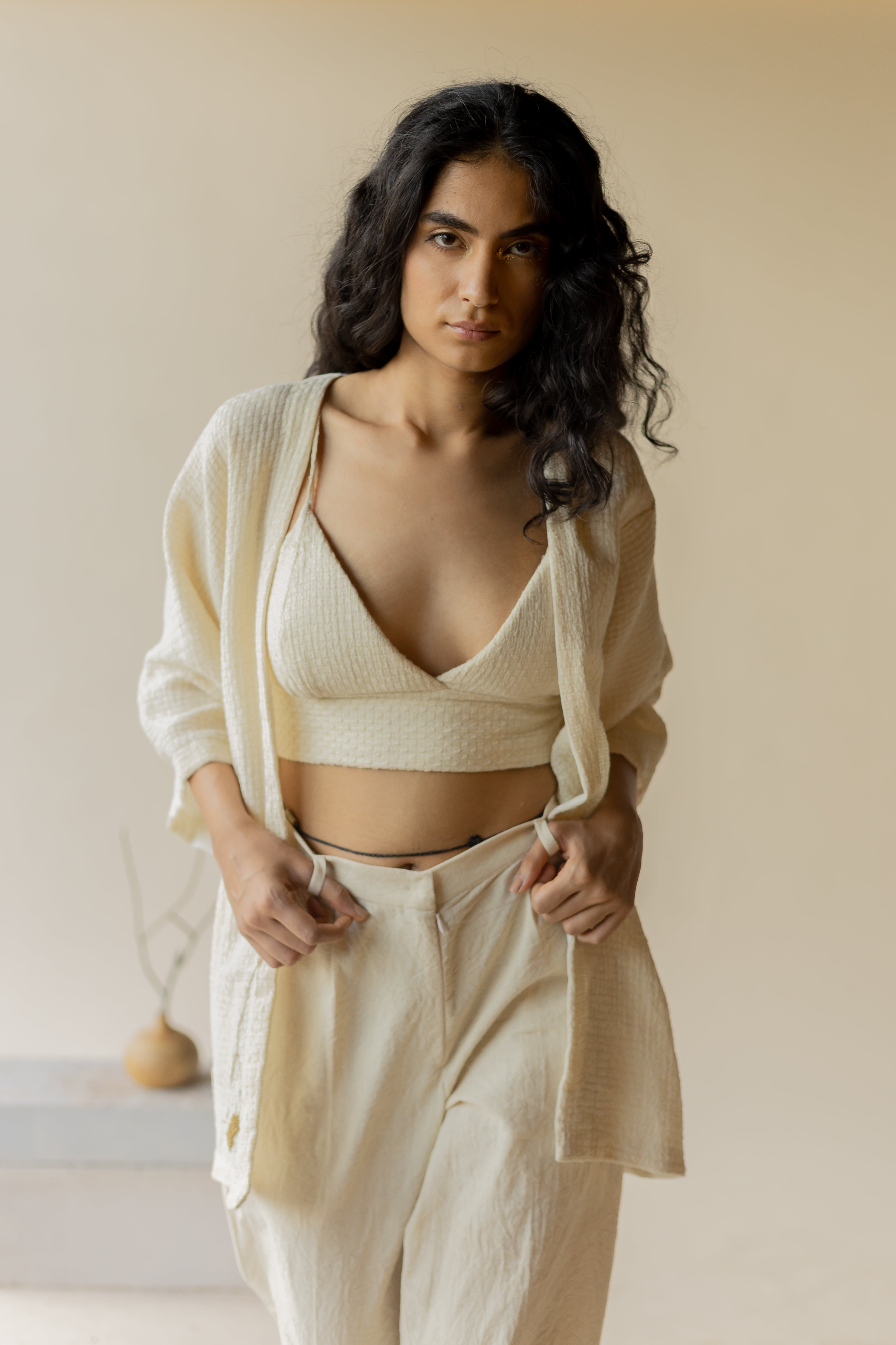 Kanna Kimono - Ivory (Set of 2)