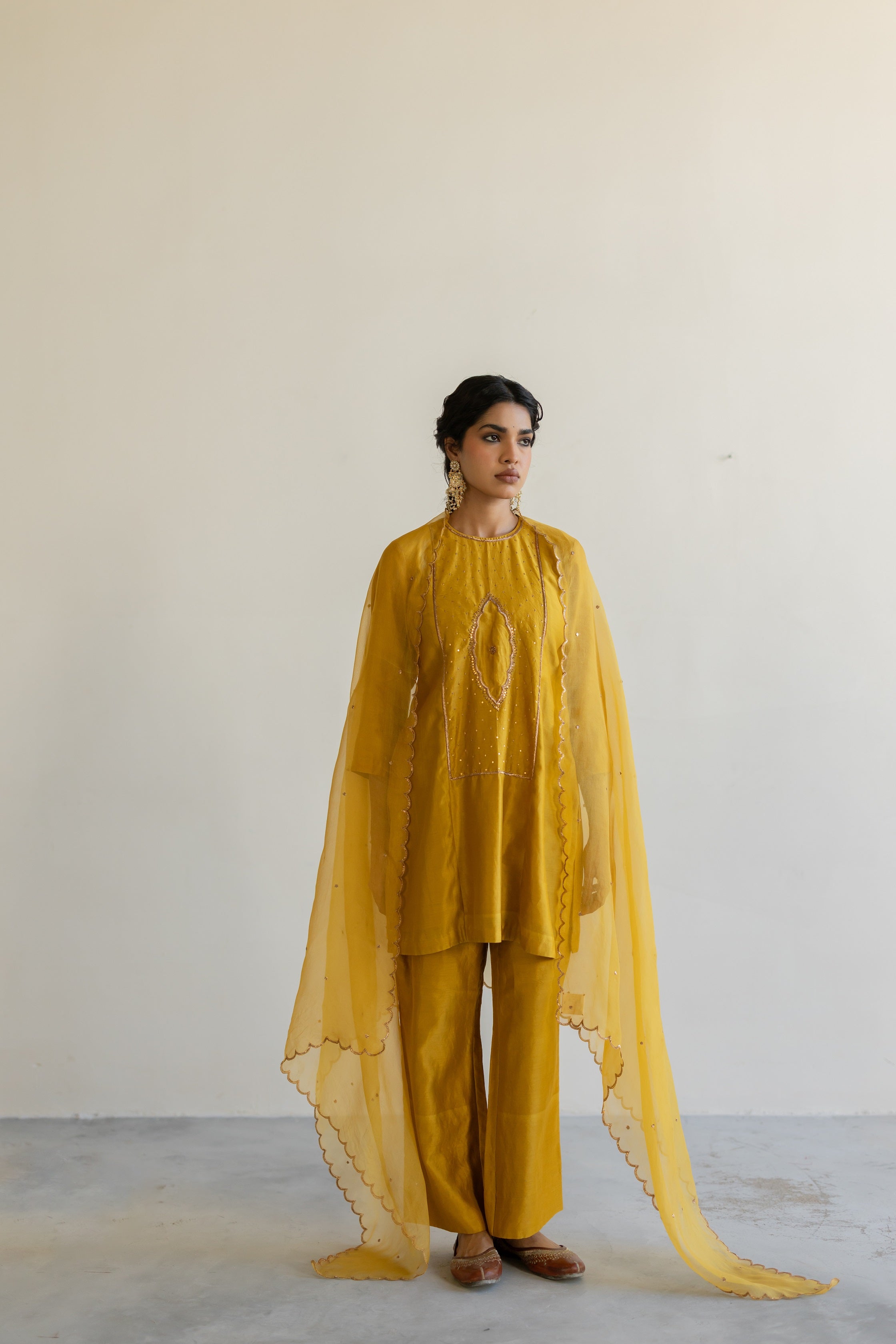 Yellow Naaz kurta set