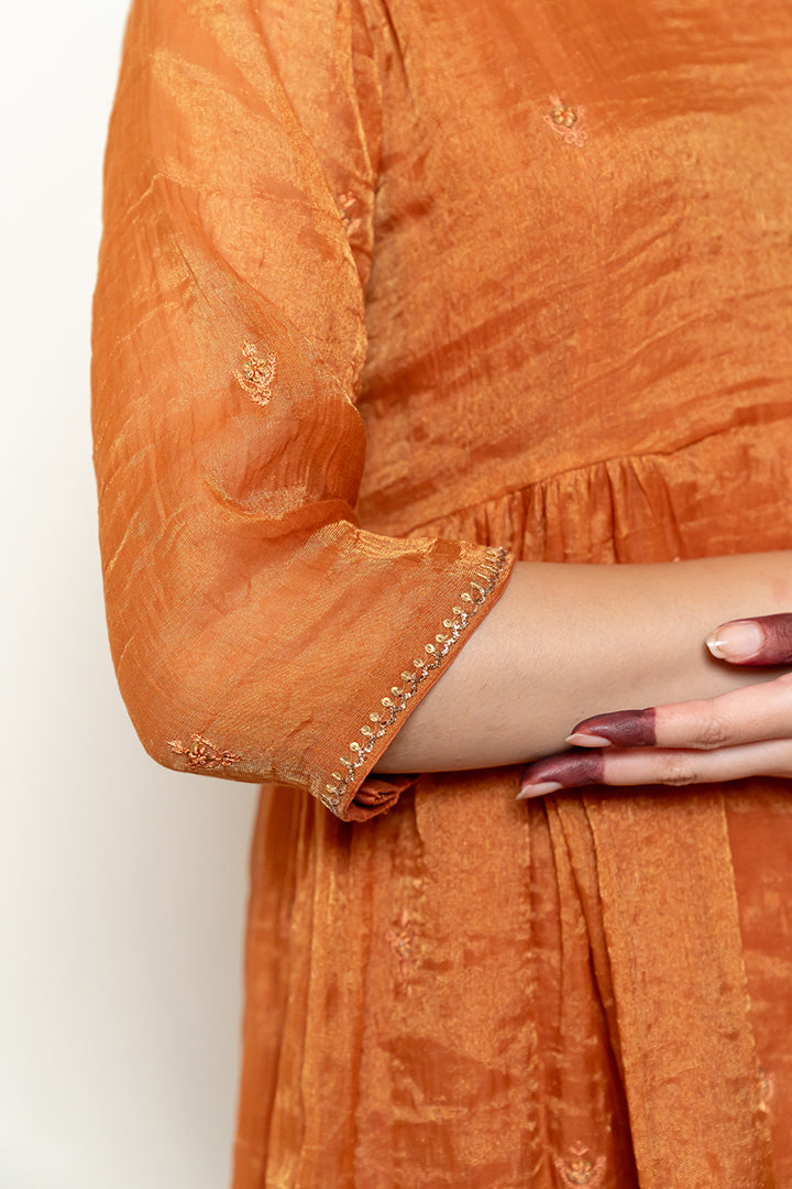 Zareen Gharara Set - Rust (Set of 2)