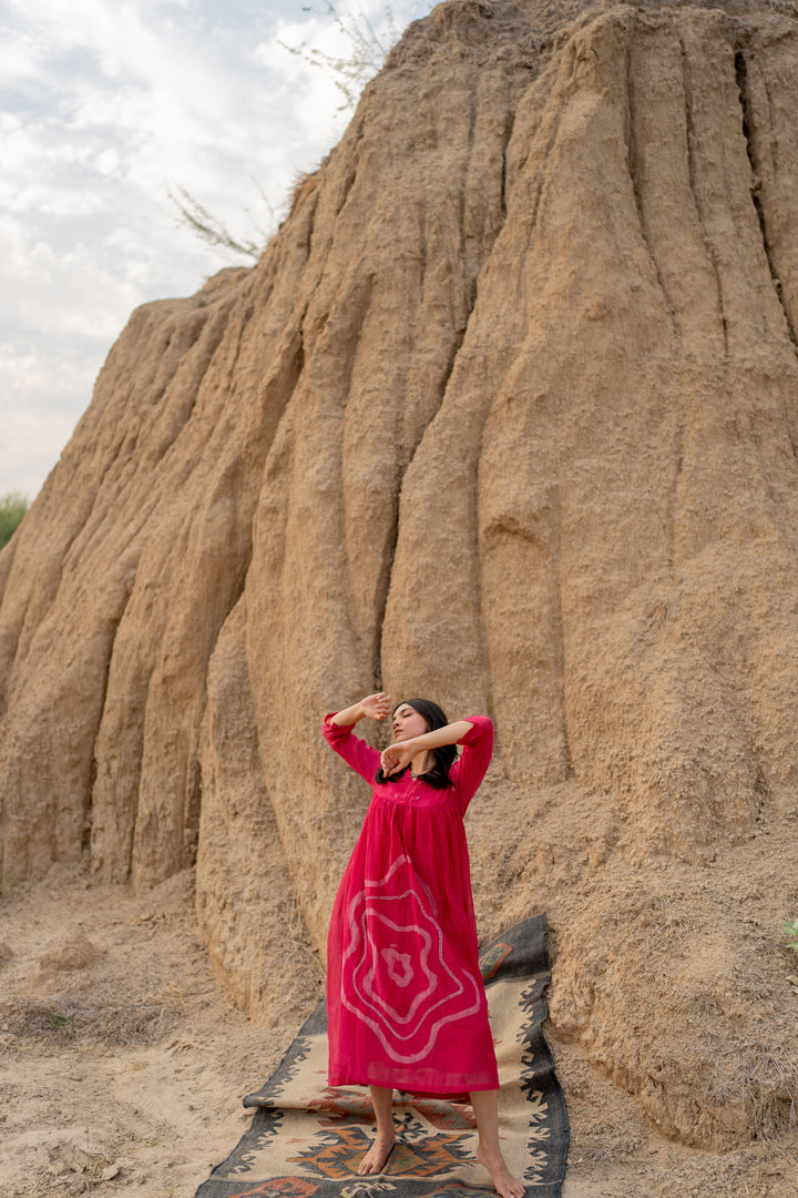 Rani Pink Arazi dress