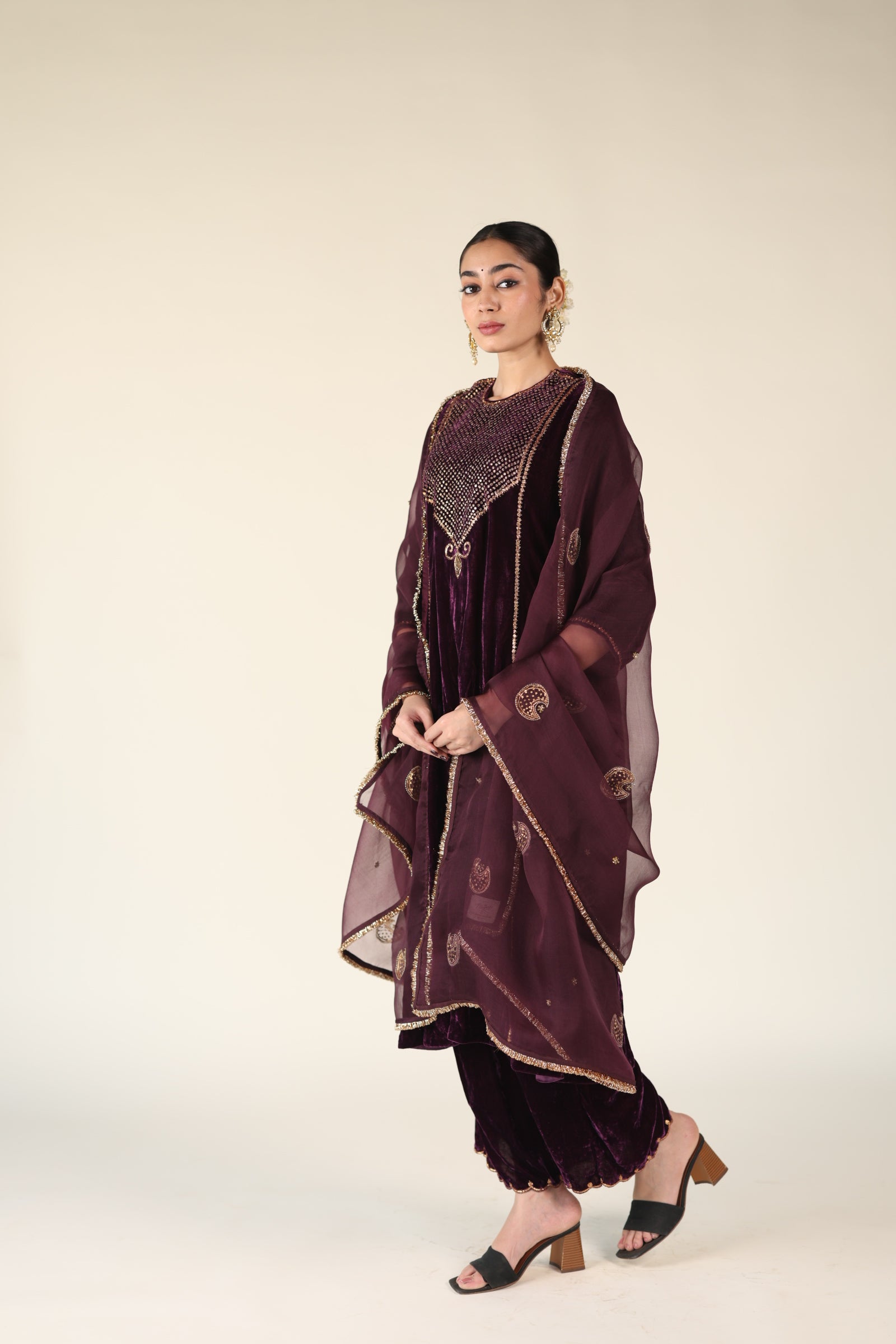 Chaand Odhani (organza)