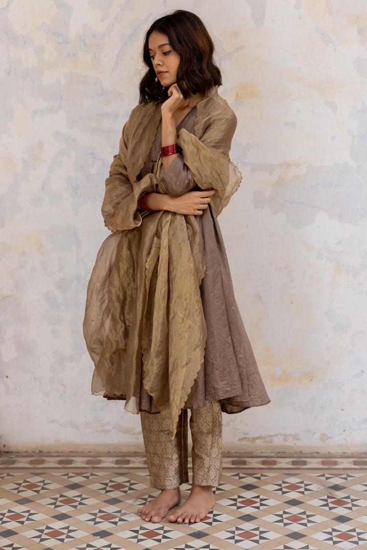 Gulbadan Tissue Odhani