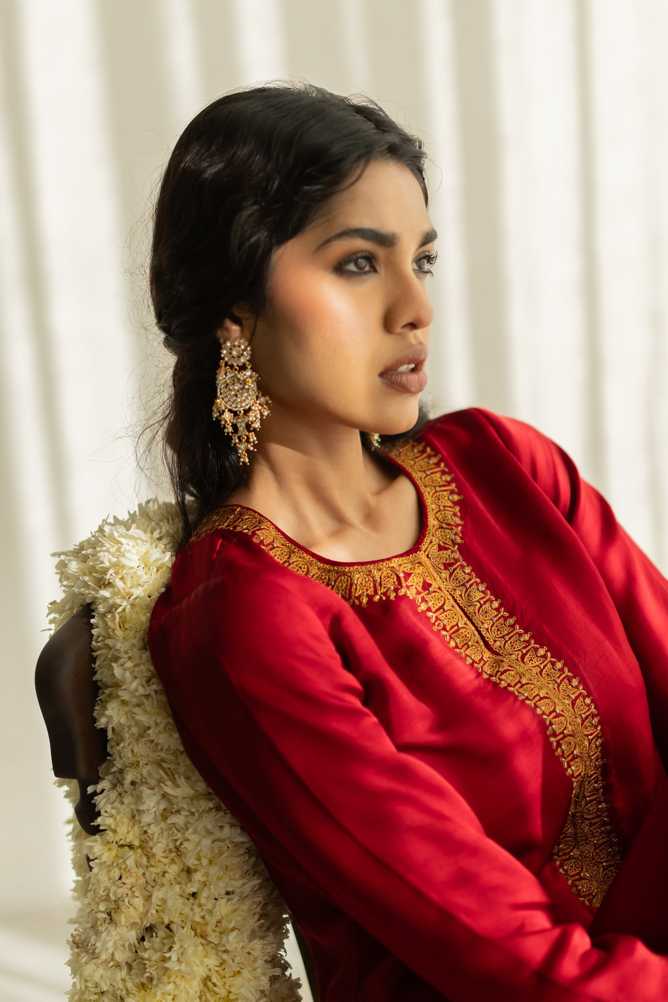 Red Ambar Kurta set