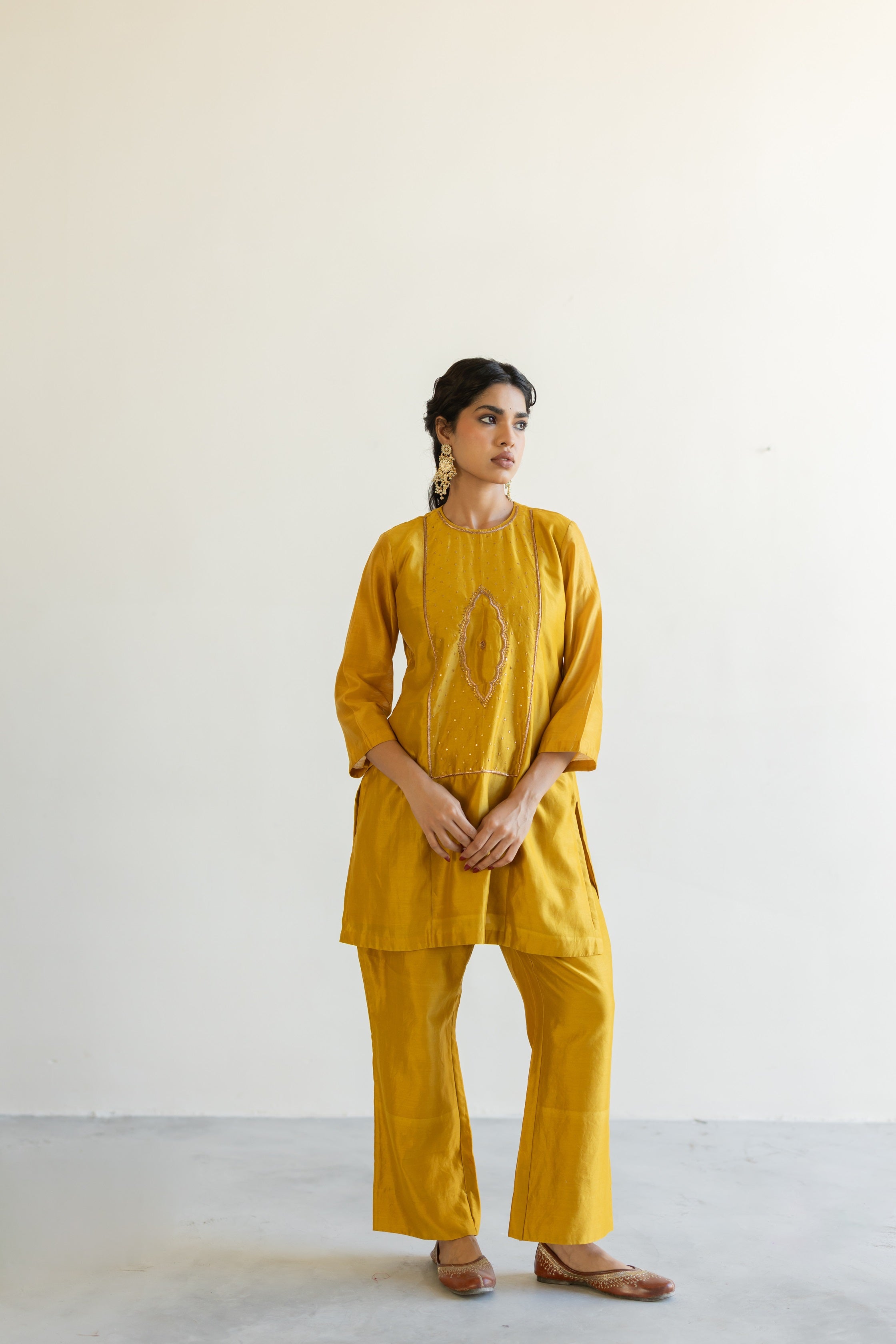 Yellow Naaz kurta set