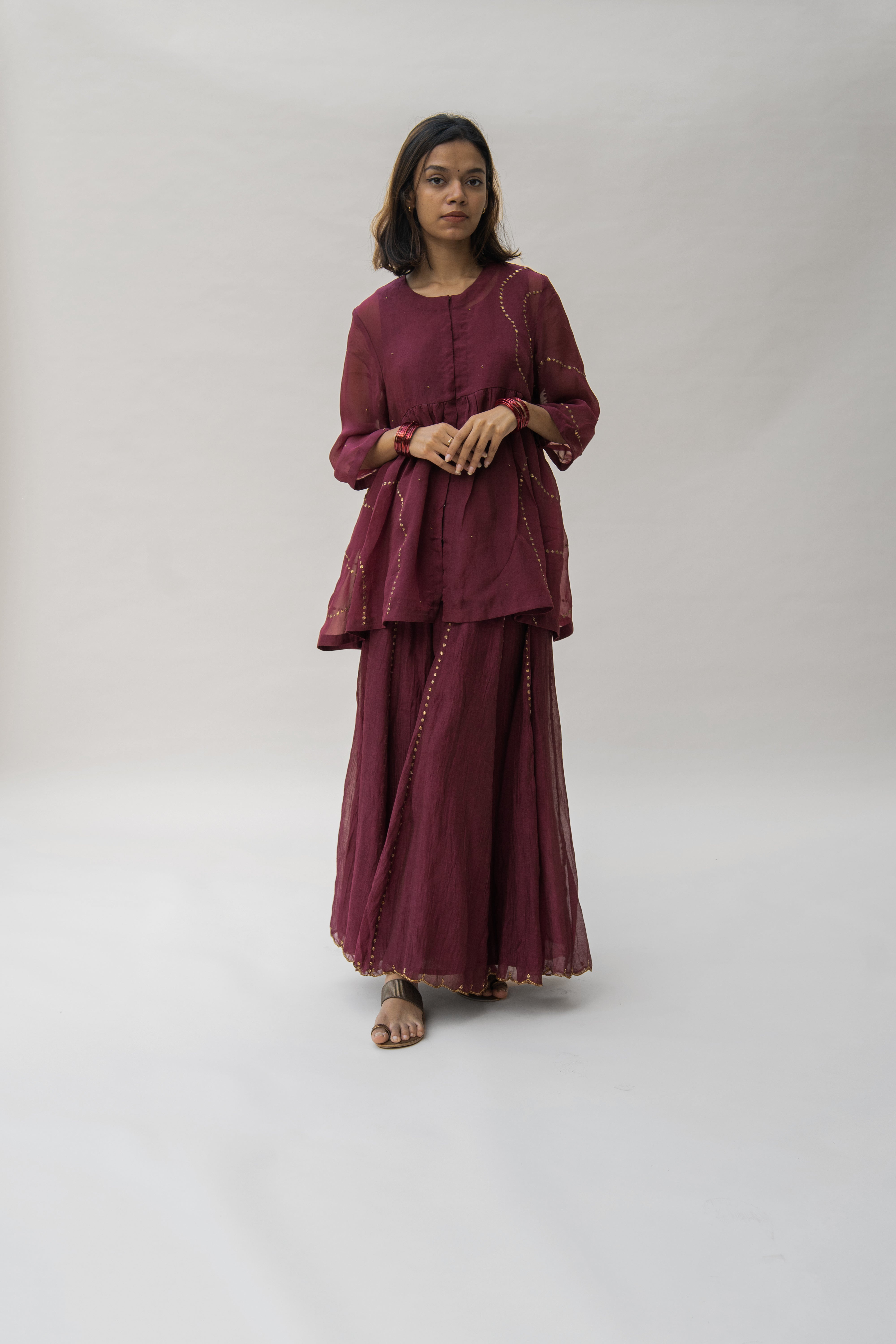 Nayab Gharara Set (Set of 2)