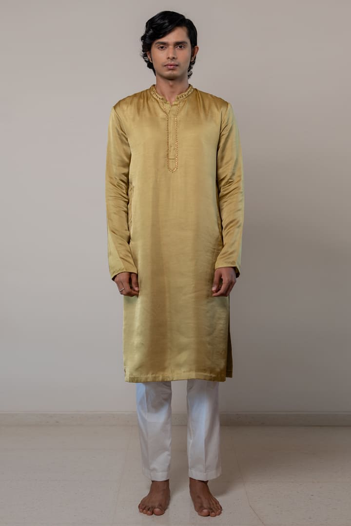 Ruhaan Kurta - Leaf Green