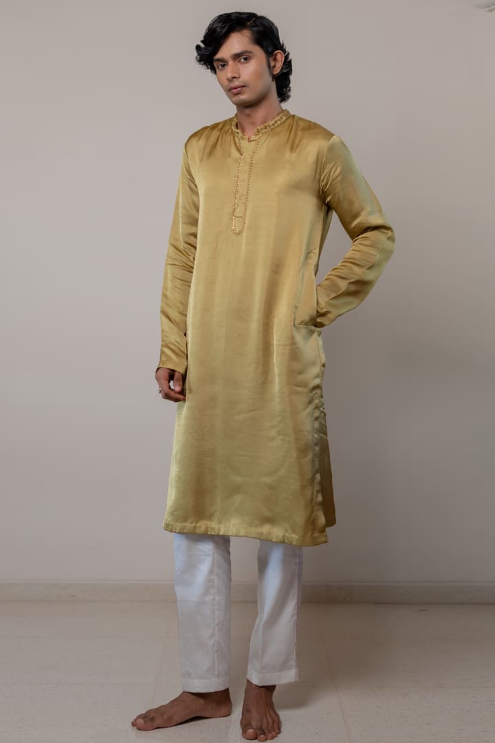 Ruhaan Kurta - Leaf Green