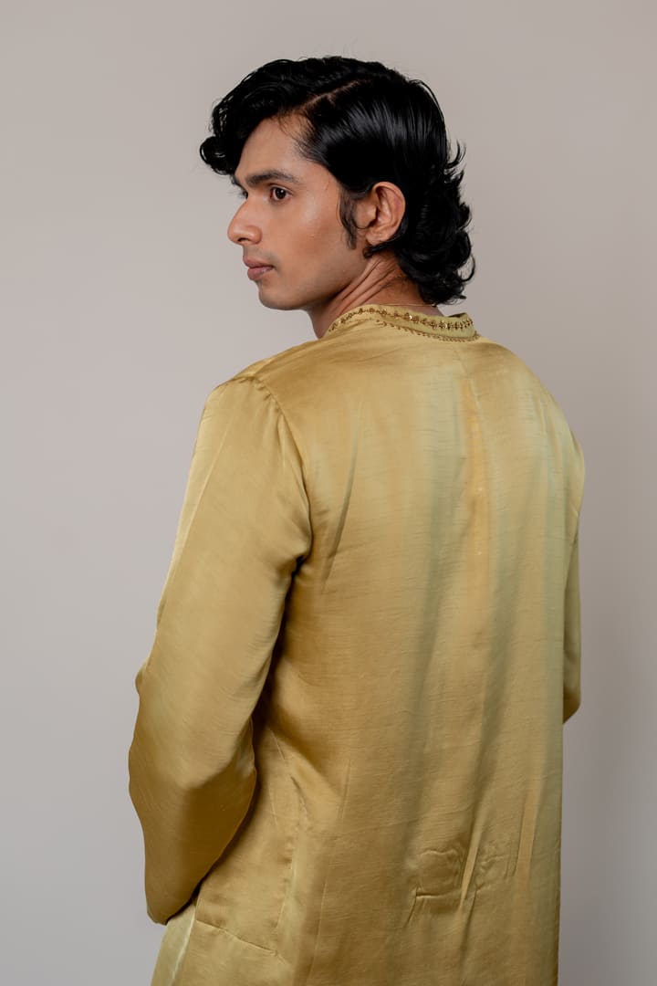 Ruhaan Kurta - Leaf Green