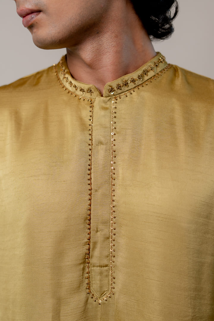 Ruhaan Kurta - Leaf Green