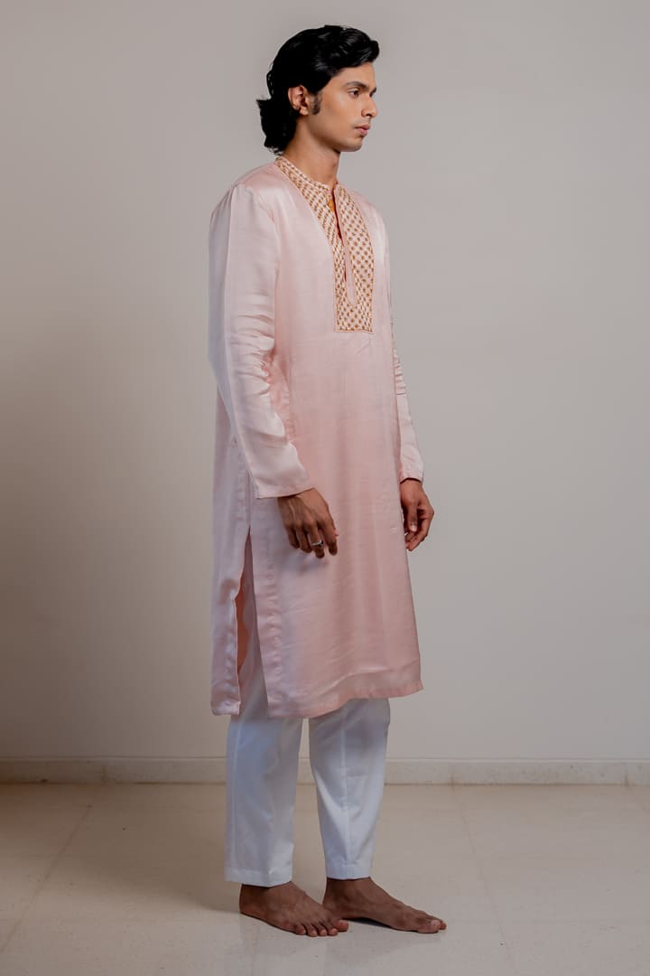 NAAZ KURTA - Baby pink