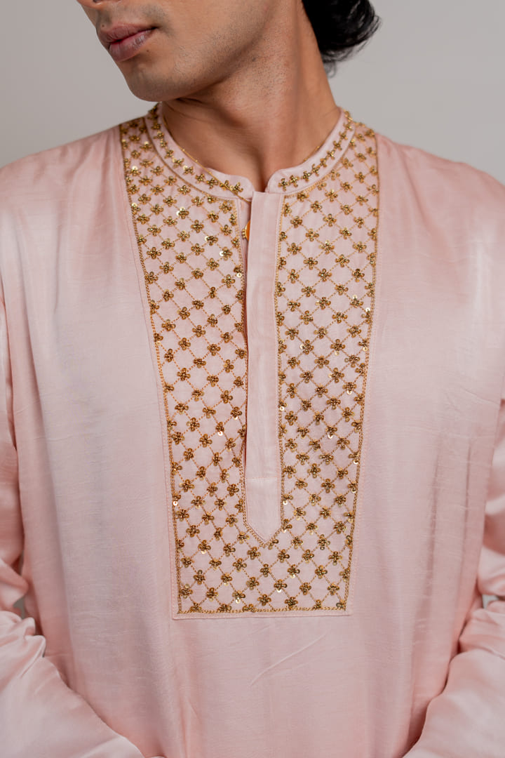 NAAZ KURTA - Baby pink