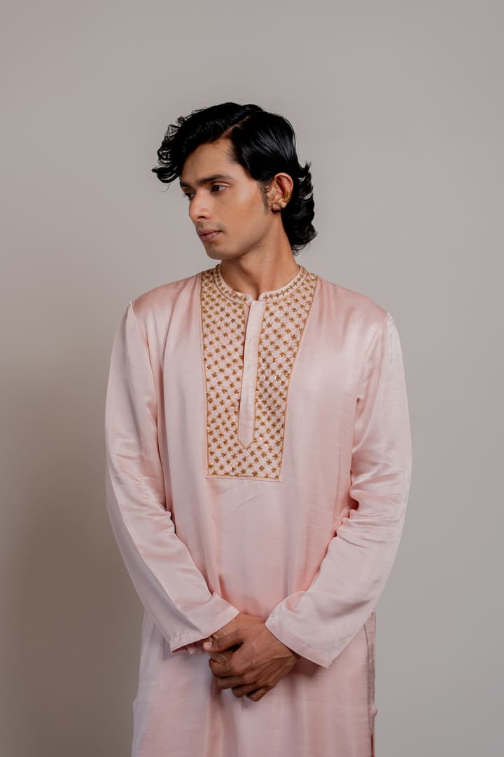 NAAZ KURTA - Baby pink