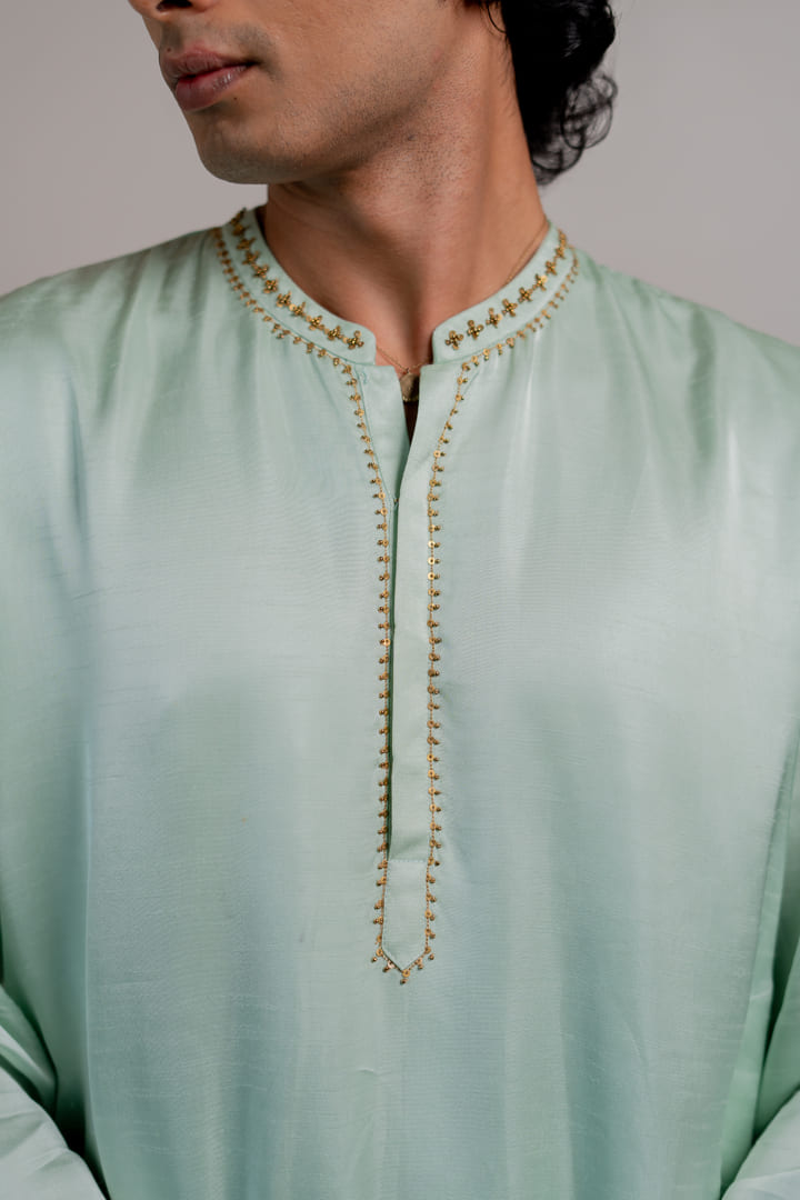 Ruhaan Kurta - Sapphire blue