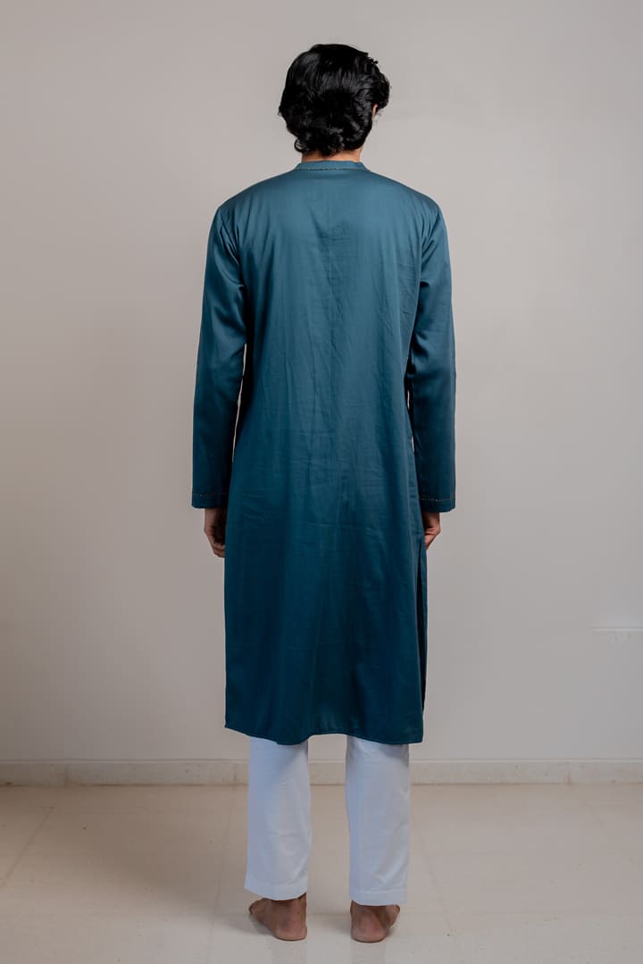 Indra Kurta - Midnight blue