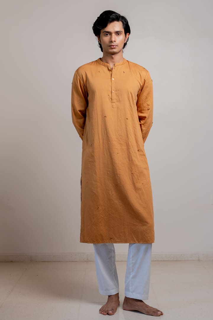 Indra Kurta - Mustard yellow