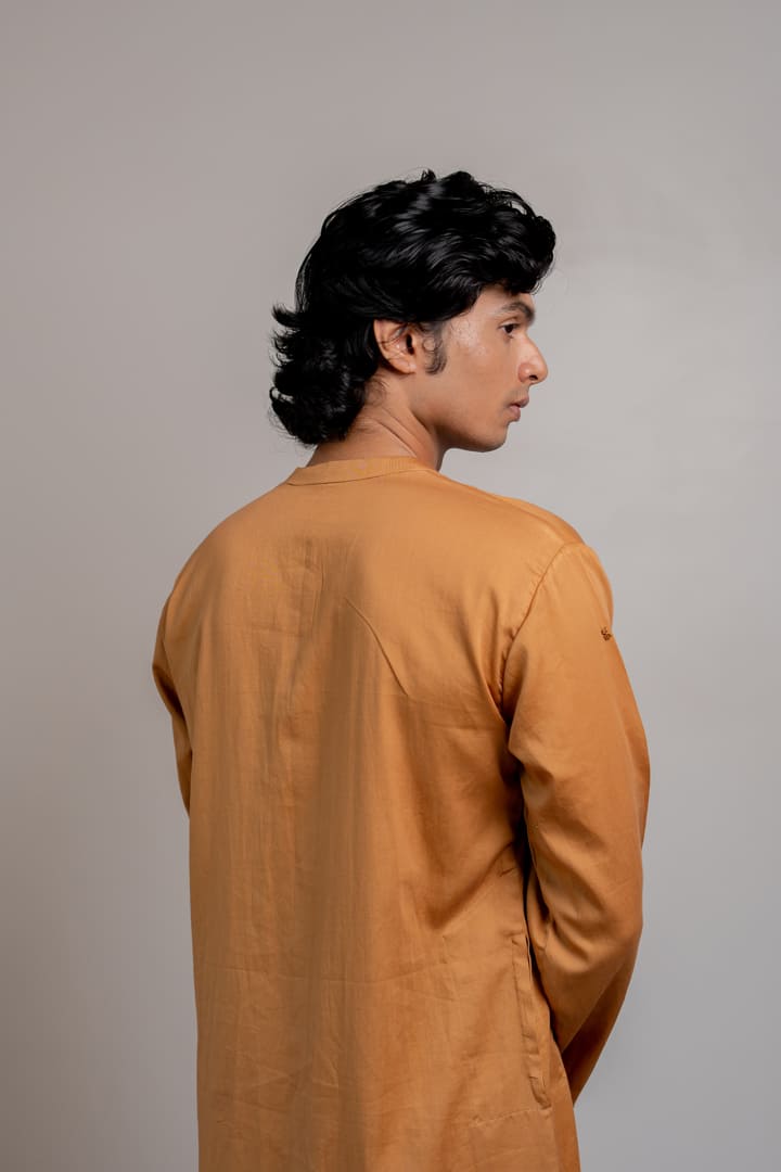 Indra Kurta - Mustard yellow