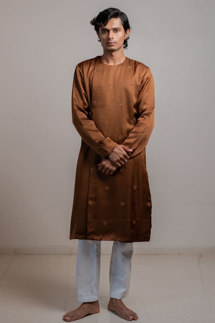 Saad Kurta- Brown