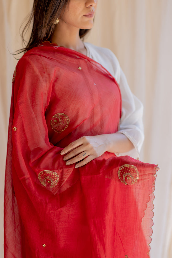 Chaand Odhani (chanderi)