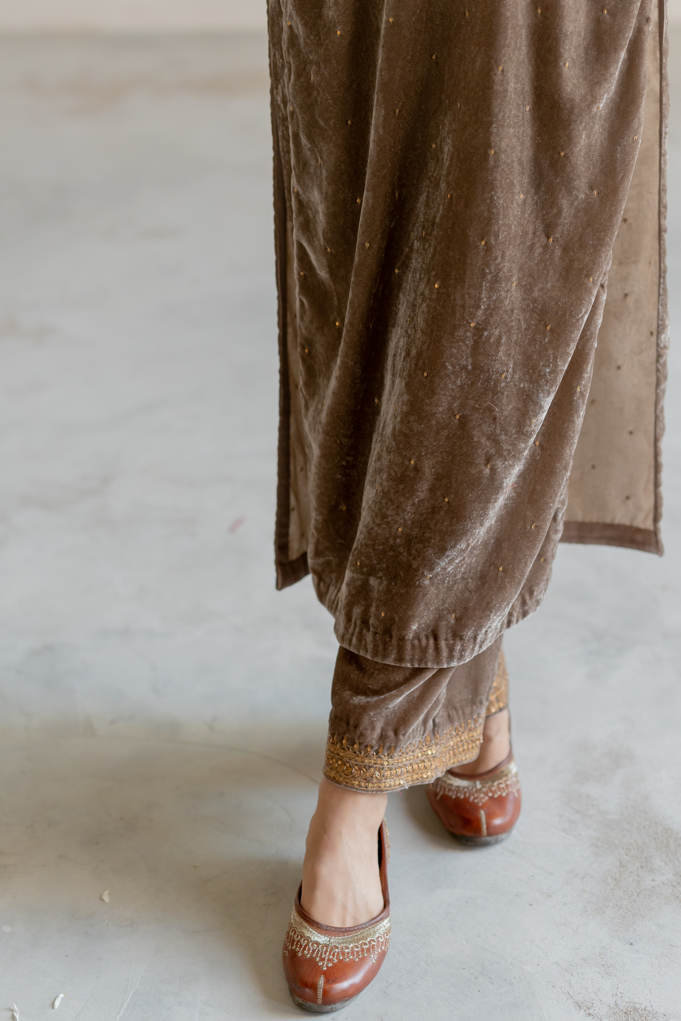 Grey Arzin Kurta set