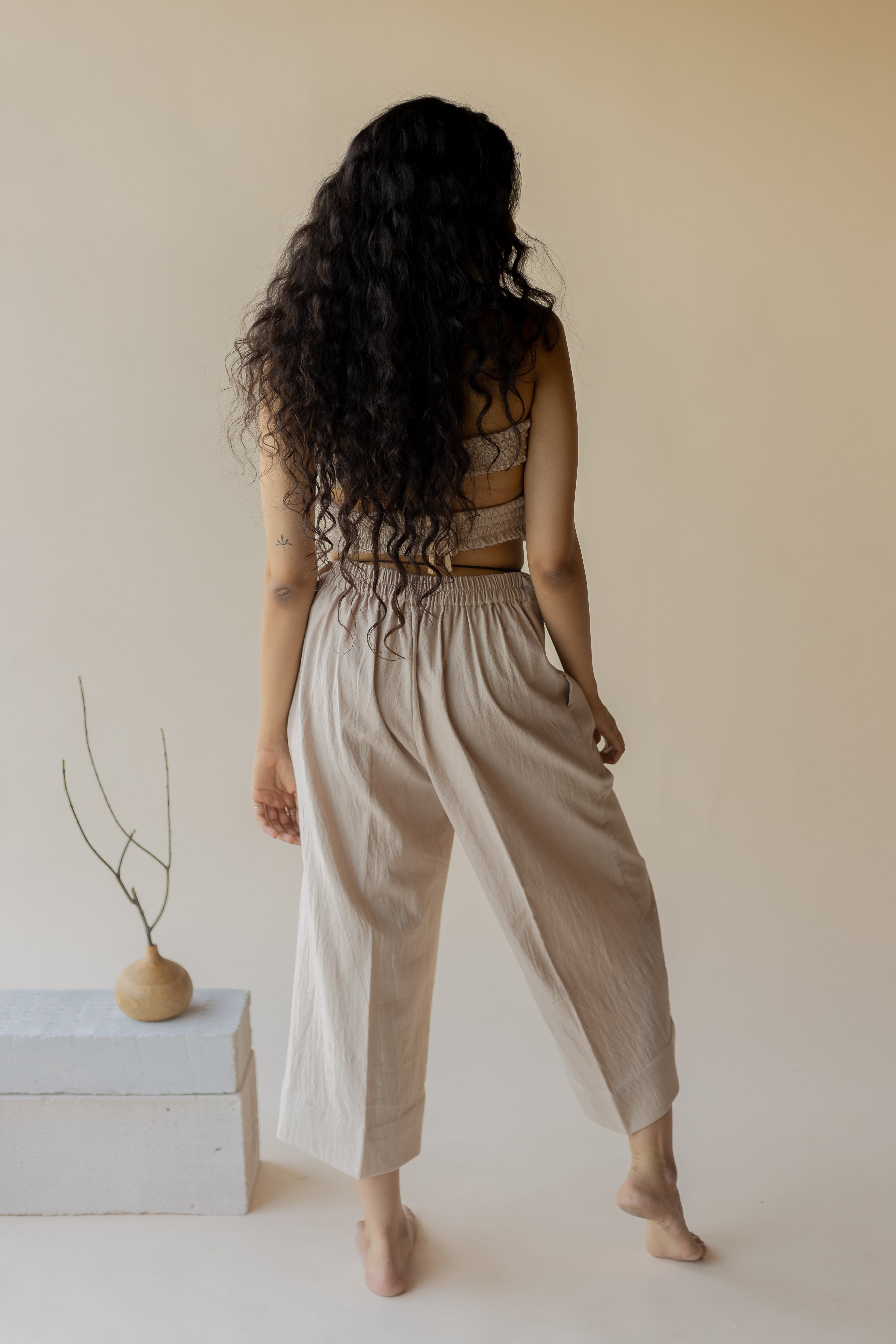 Beige Culottes