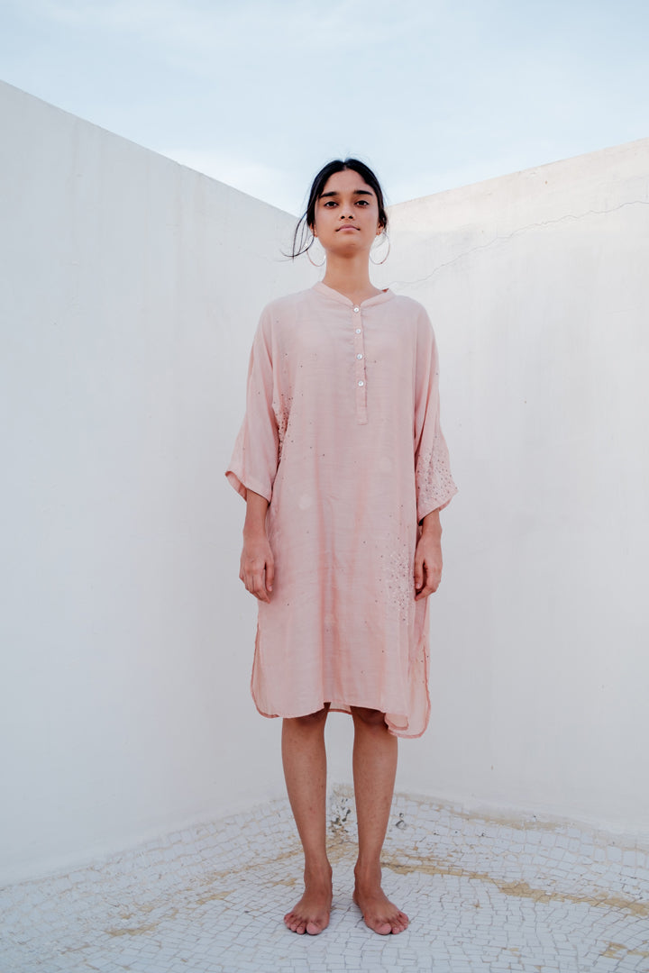 Baby Pink Hayal Dress