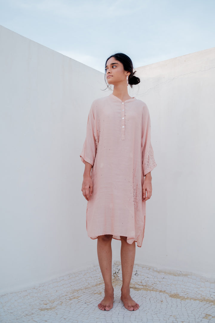 Baby Pink Hayal Dress