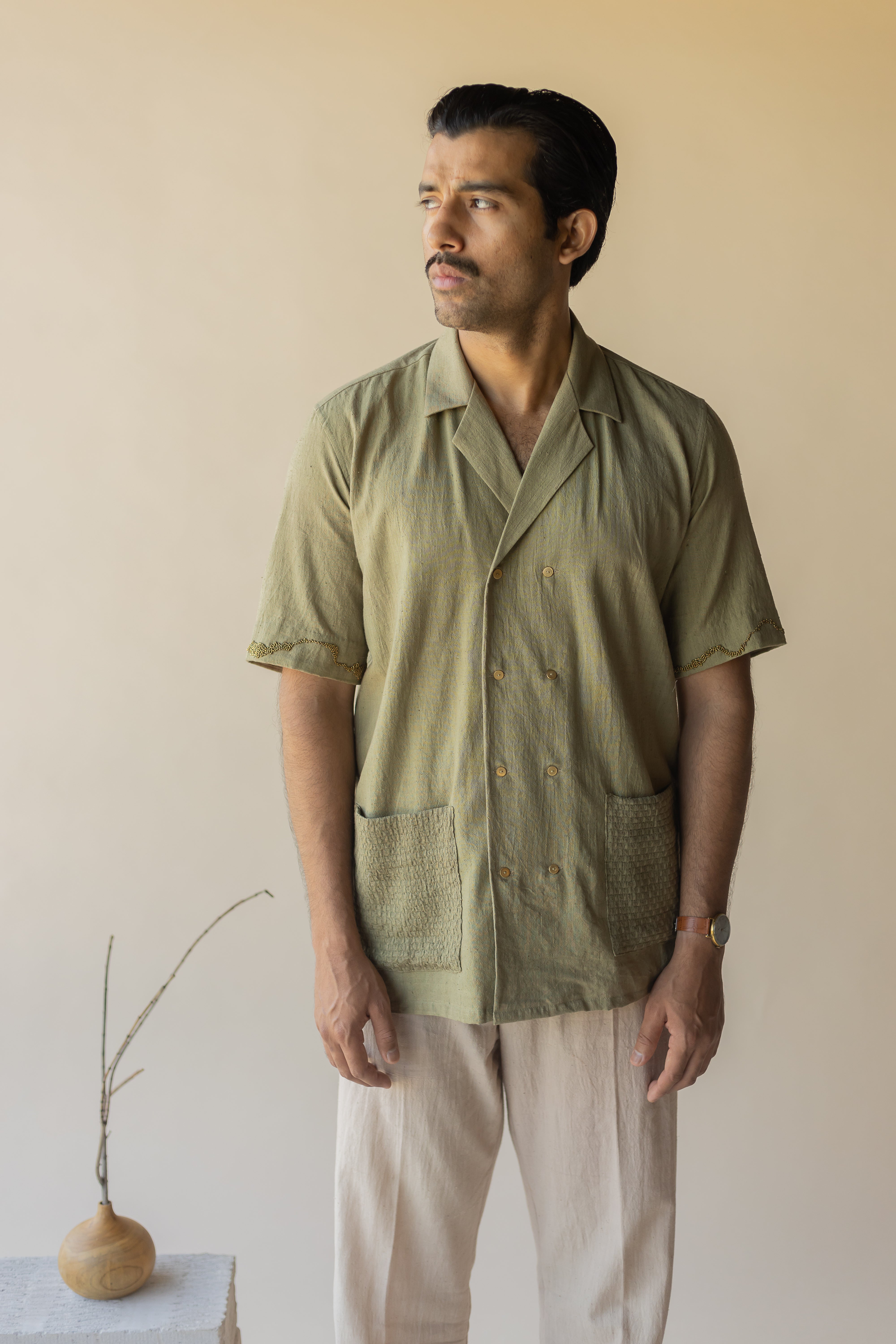 Sage Green Sumire Shirt