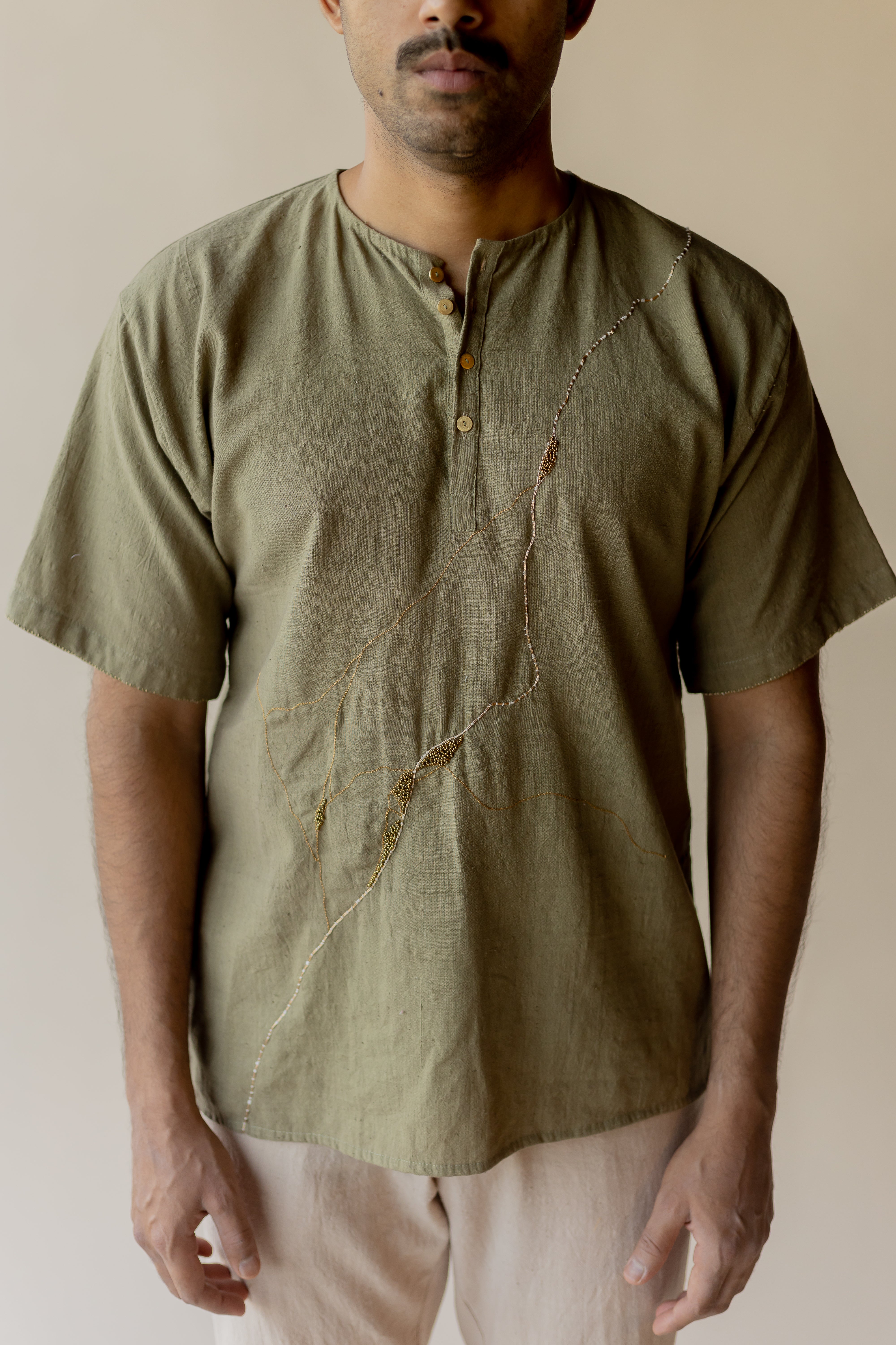 Sage Green Yuri Shirt