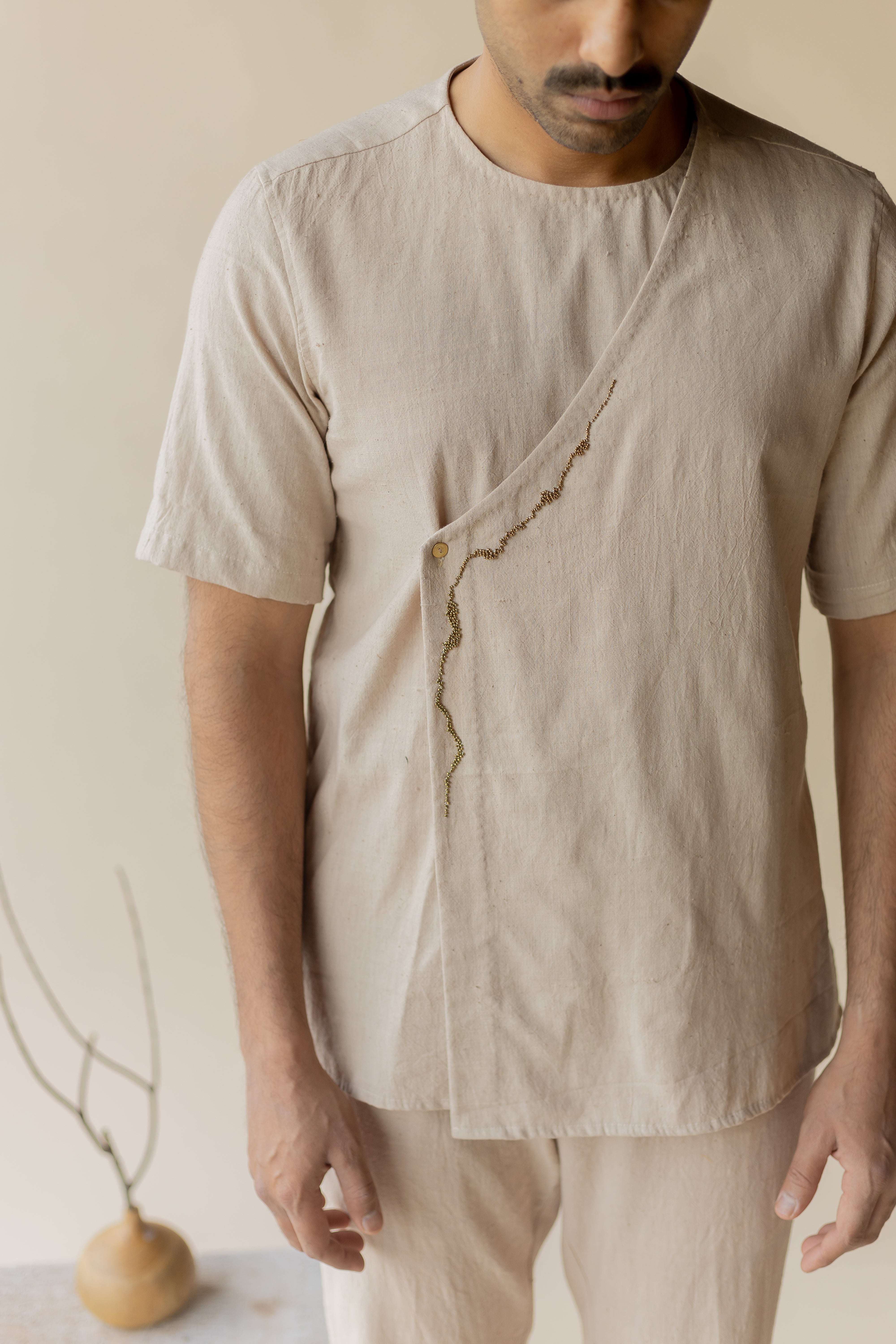 Beige Ume Shirt