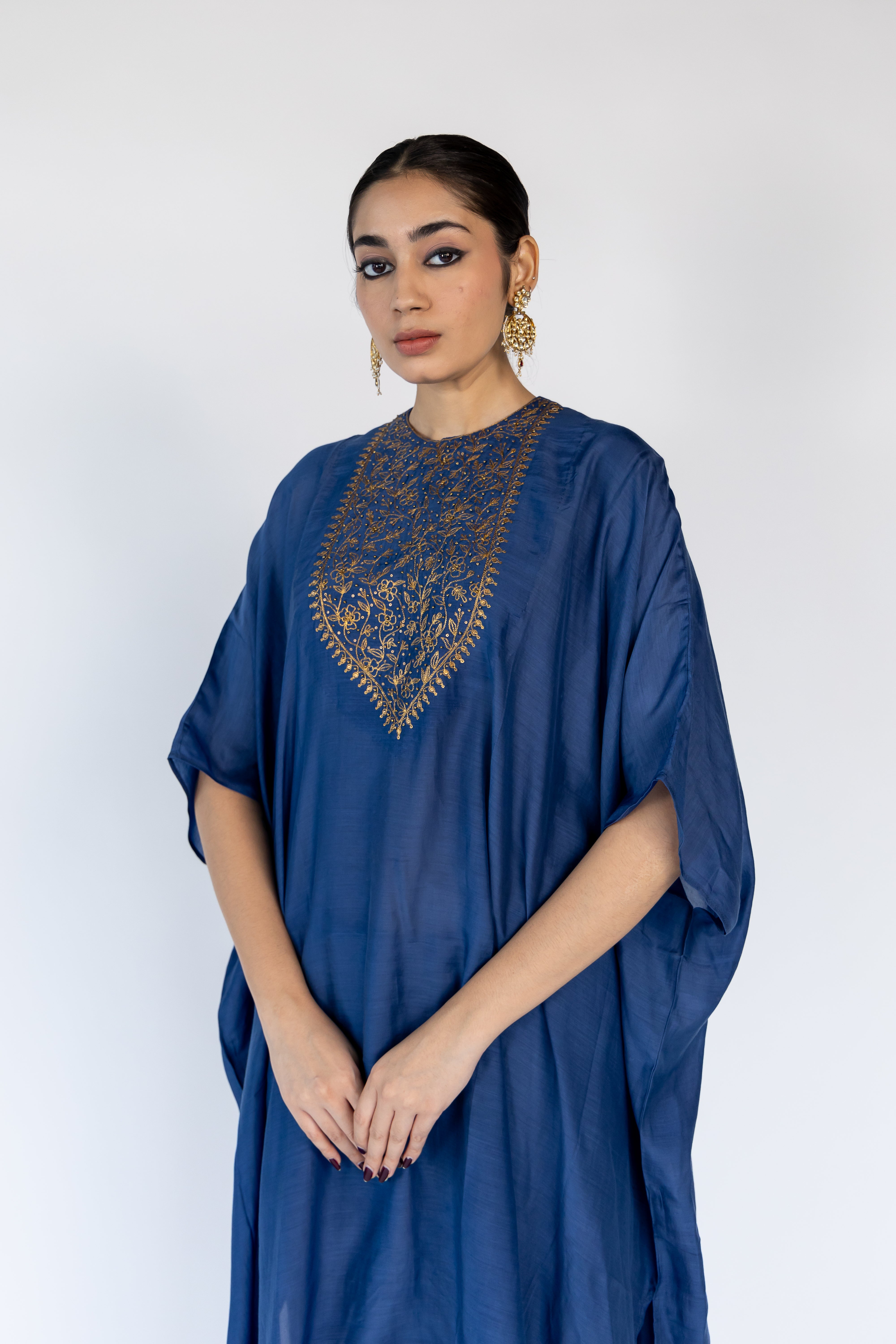 Lailaa Caftan Set - Blue